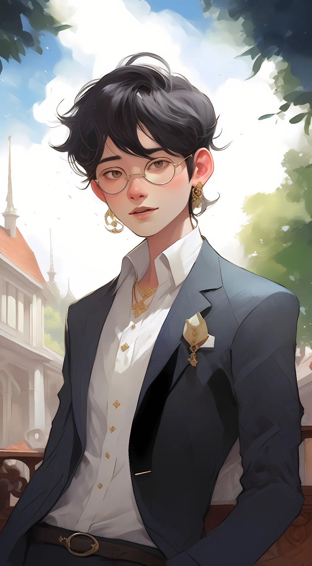 ai character: Alex background