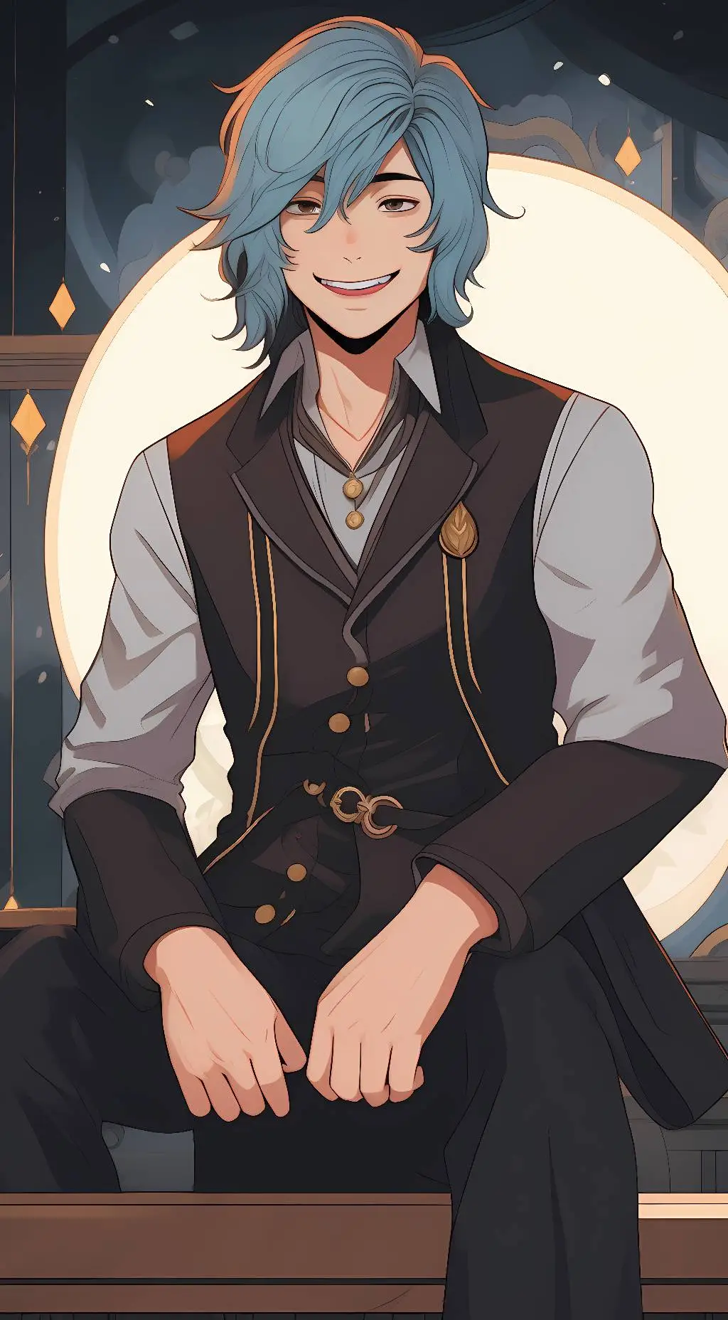 ai character: the LOV  background