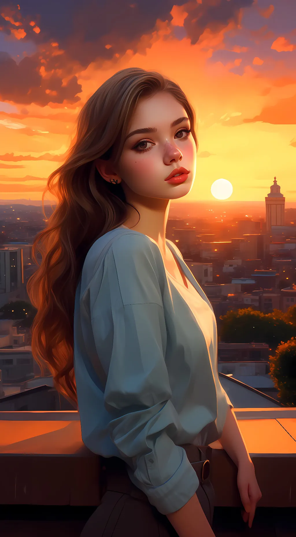 ai character: kadie background