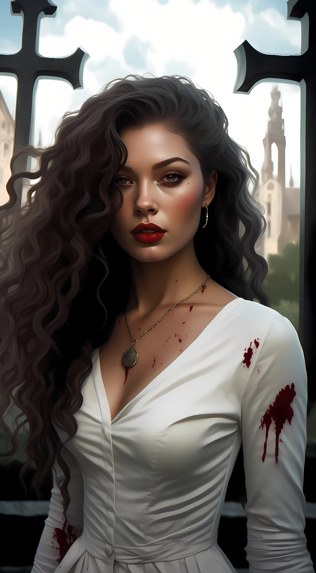 ai character: Aria background