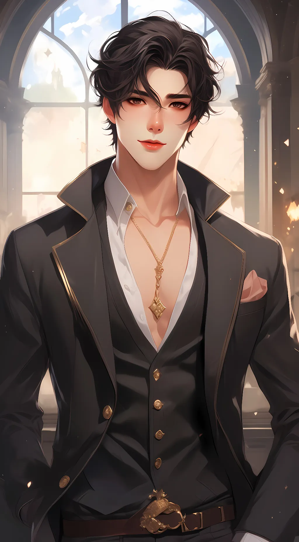 ai character: James  background