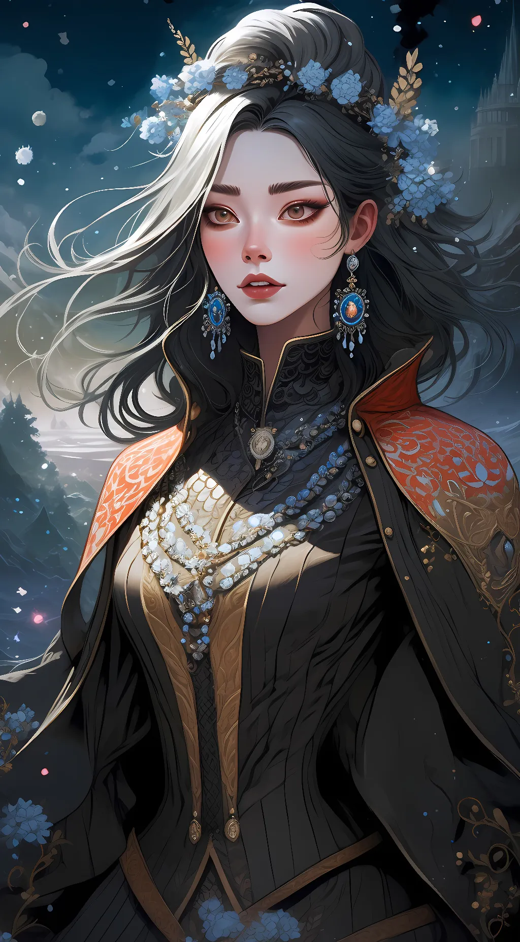 ai character: angel background