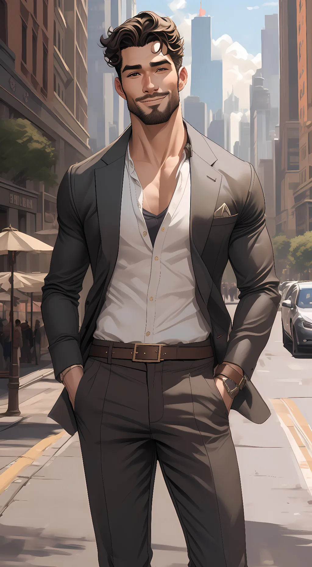 ai character: Alex  background