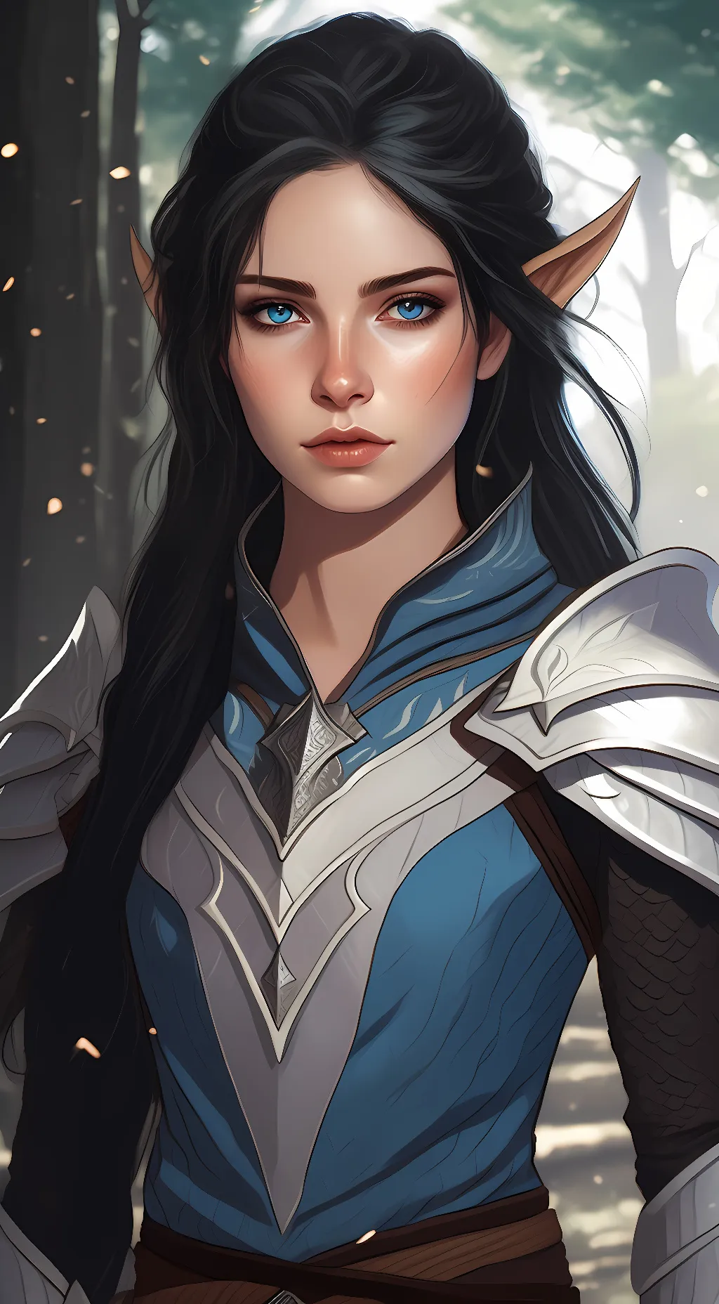 ai character: Olayra Sylvaranth  background