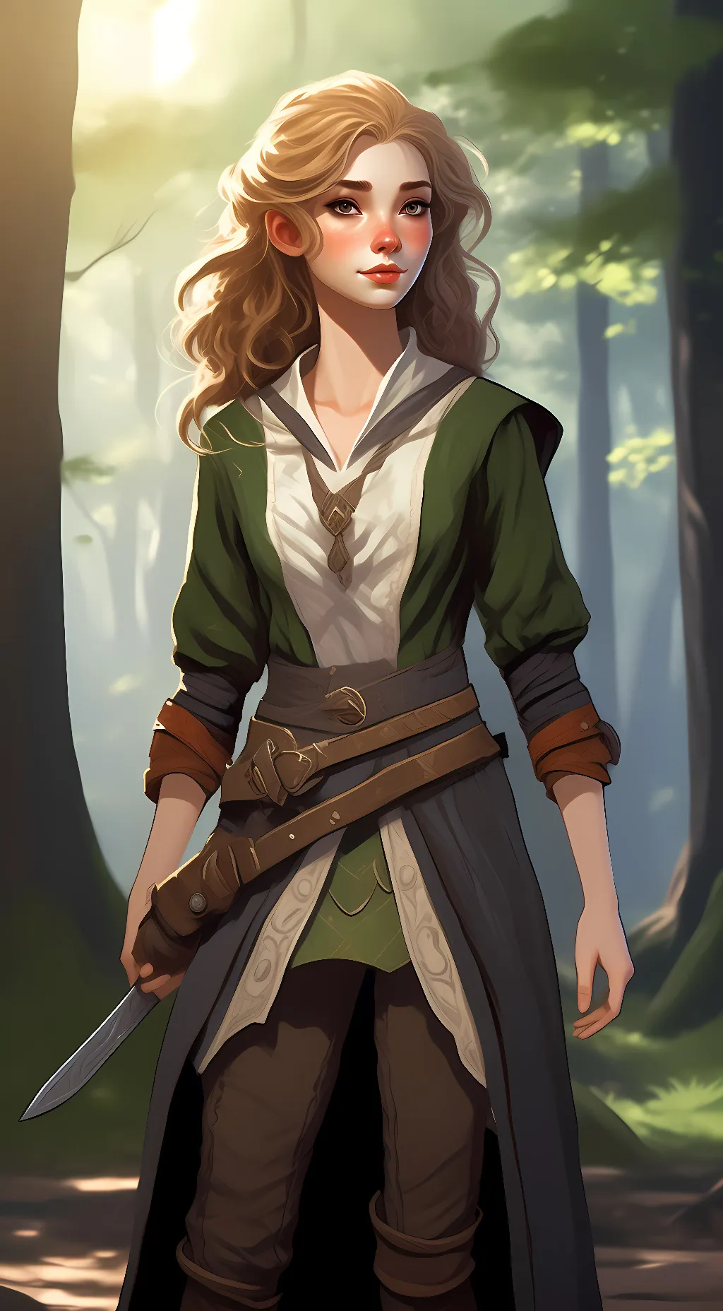 ai character: Taliel  background