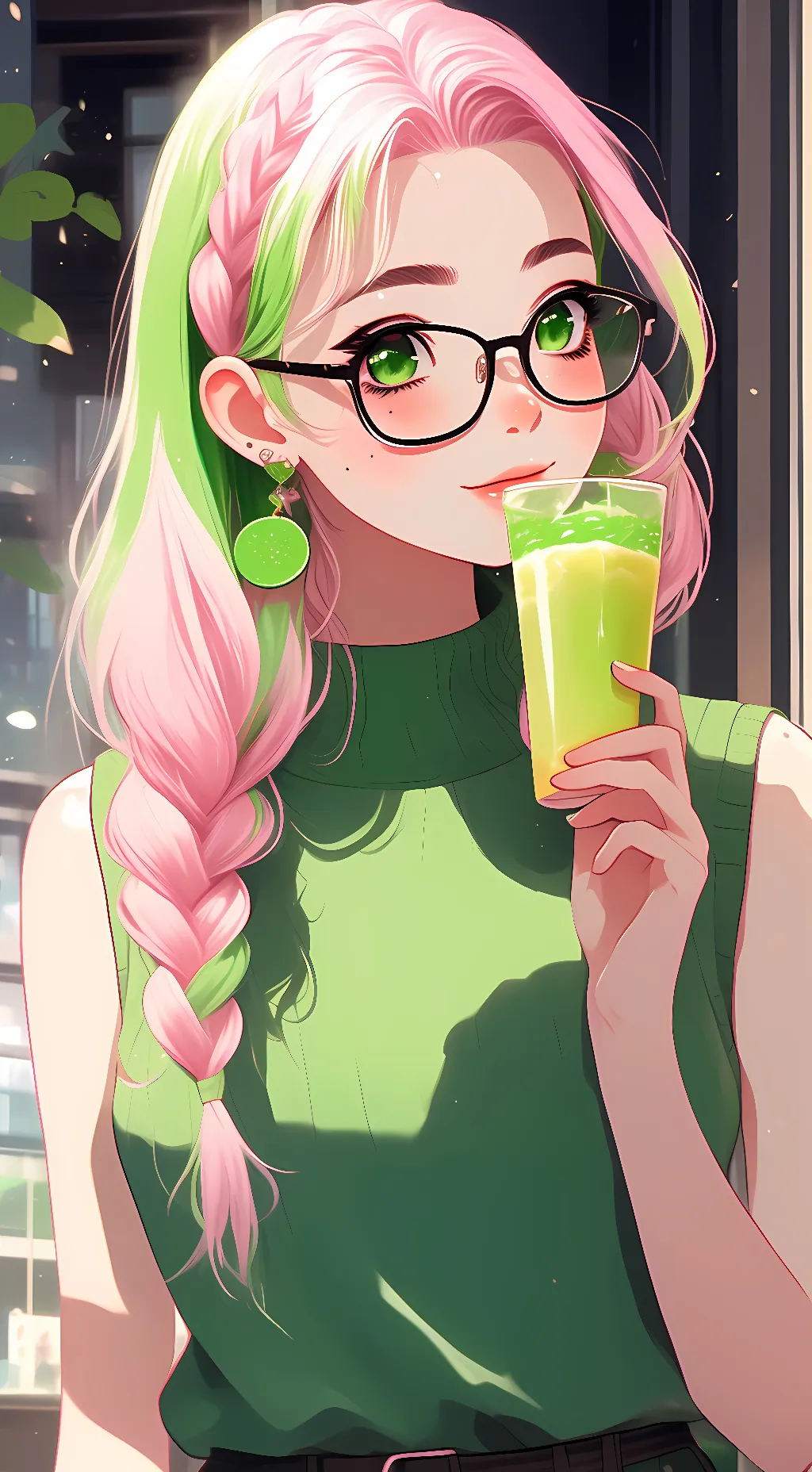 ai character: Mitsuri Konroji background