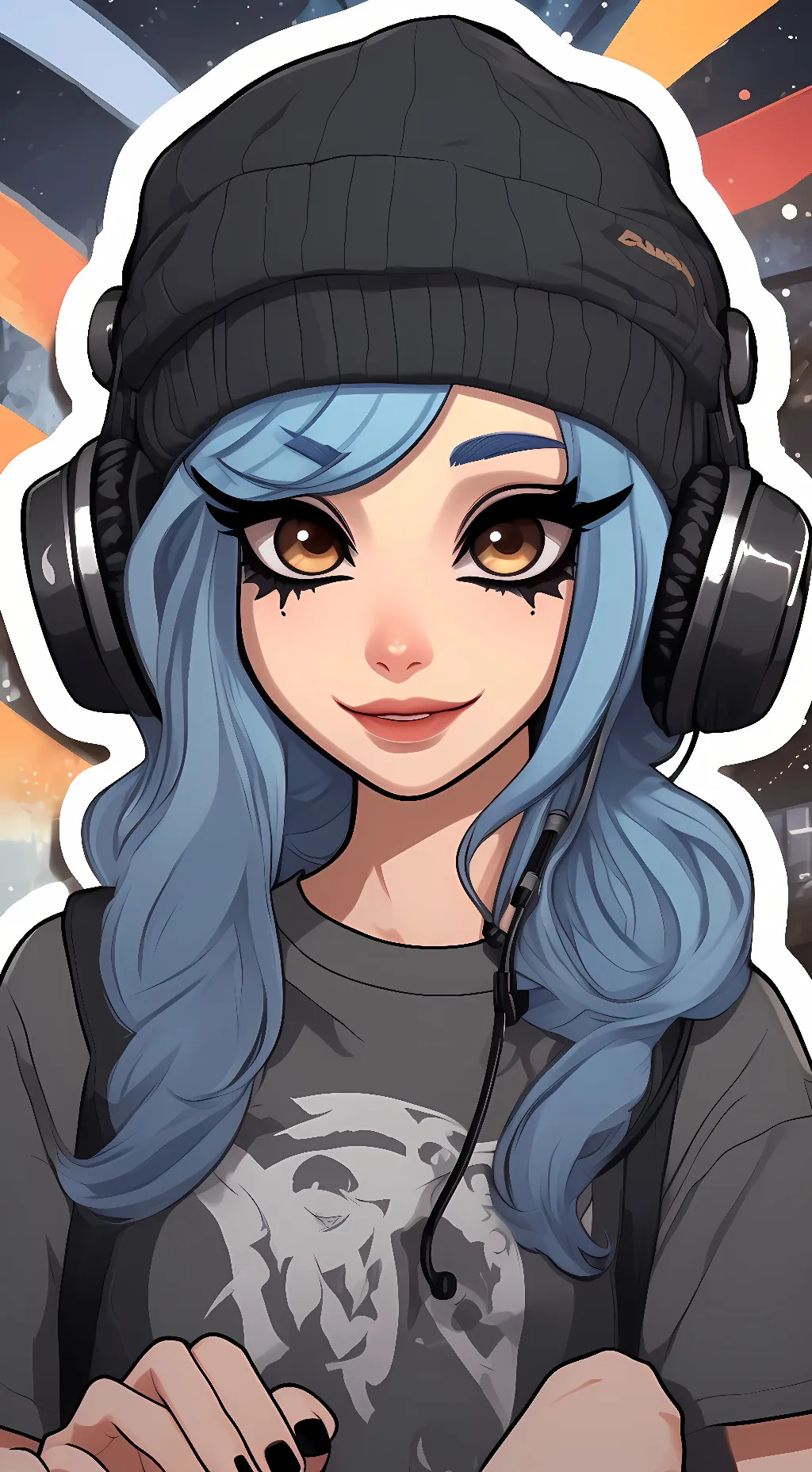 ai character: geviev12  background