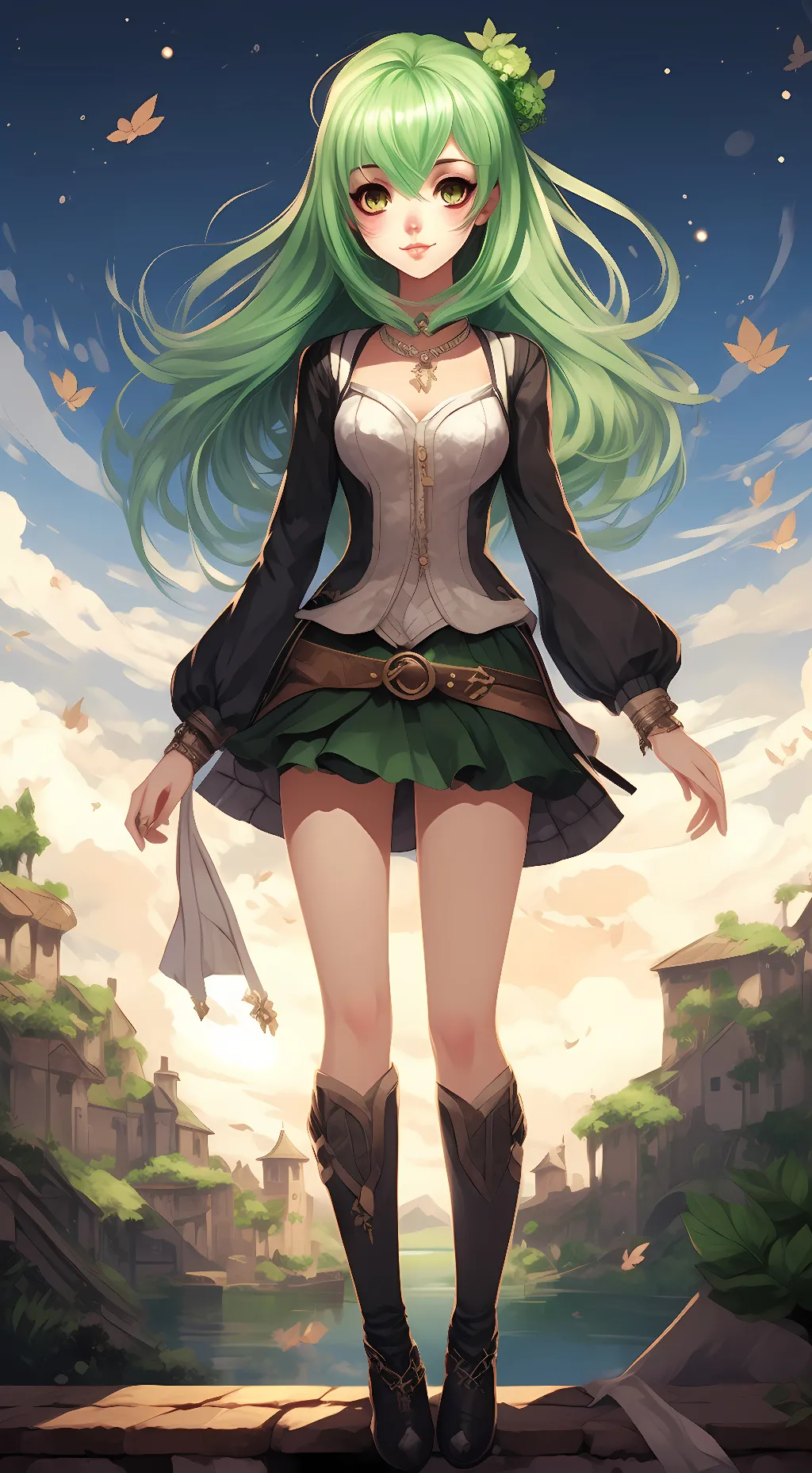 ai character: Katalina background