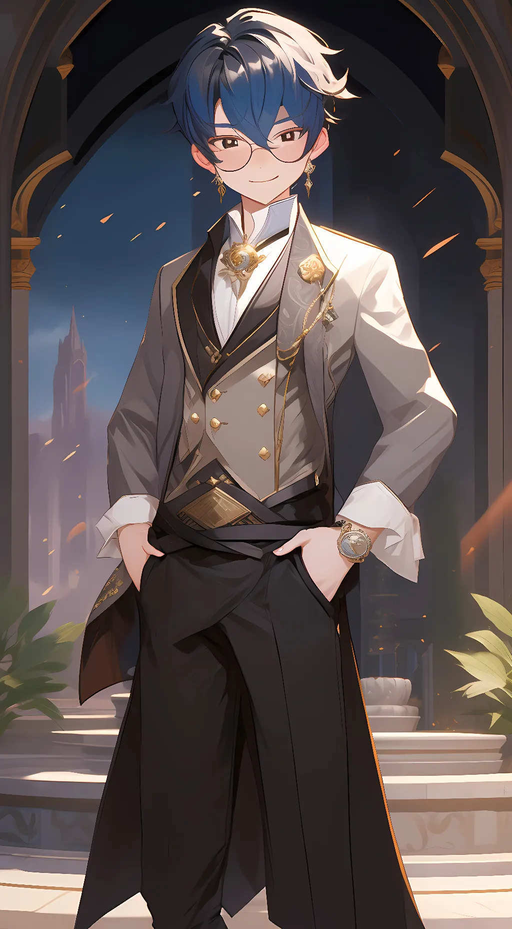 ai character: Luni background