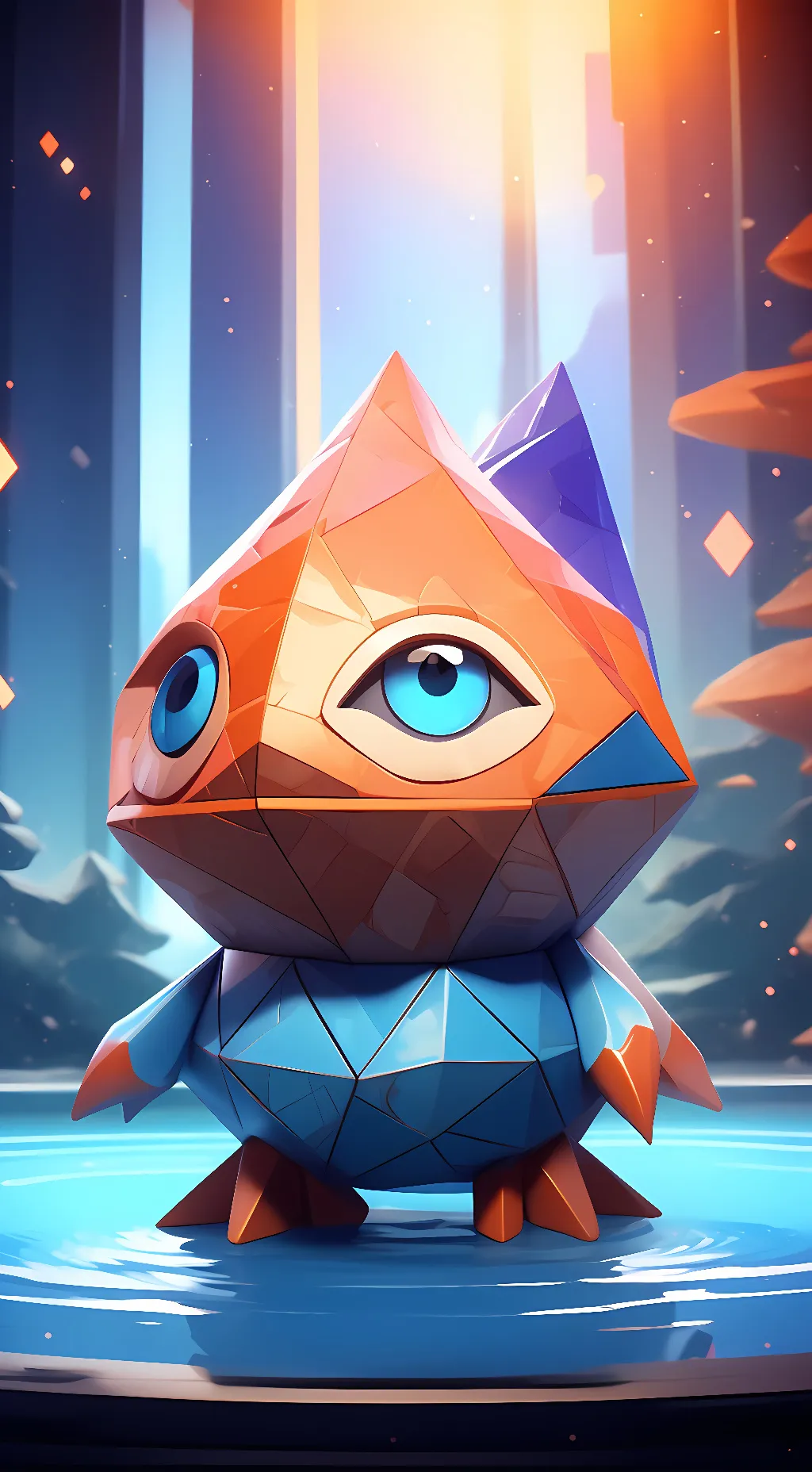 ai character: anglow background