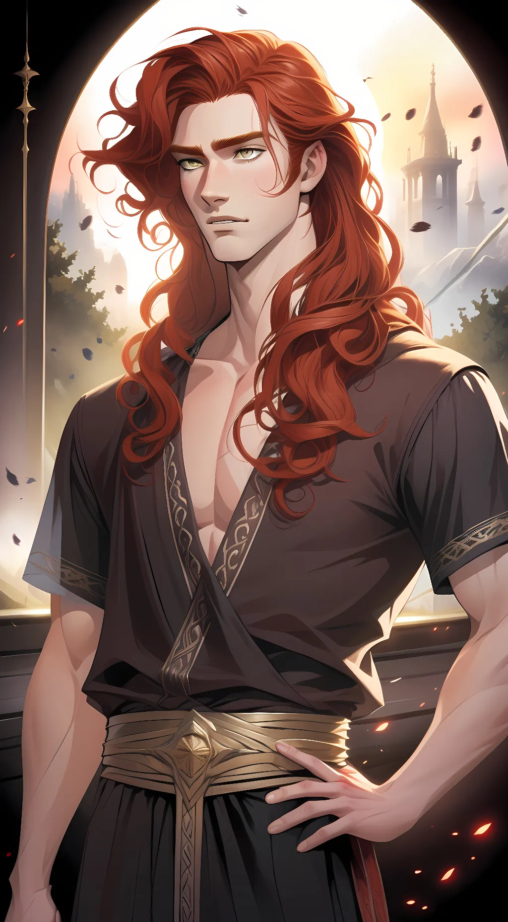 ai character: Ilueld Arieos  background