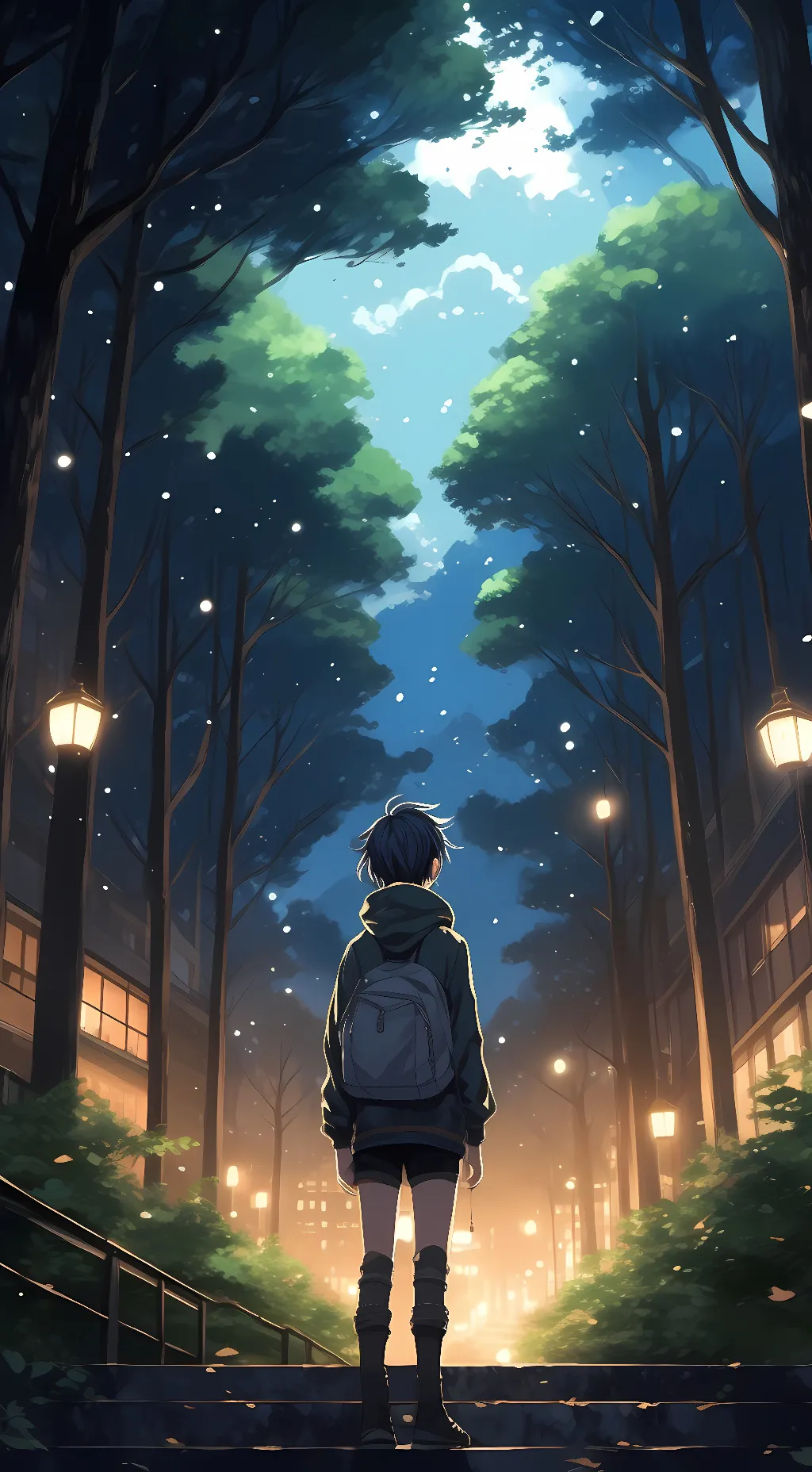 ai character: Lost... background