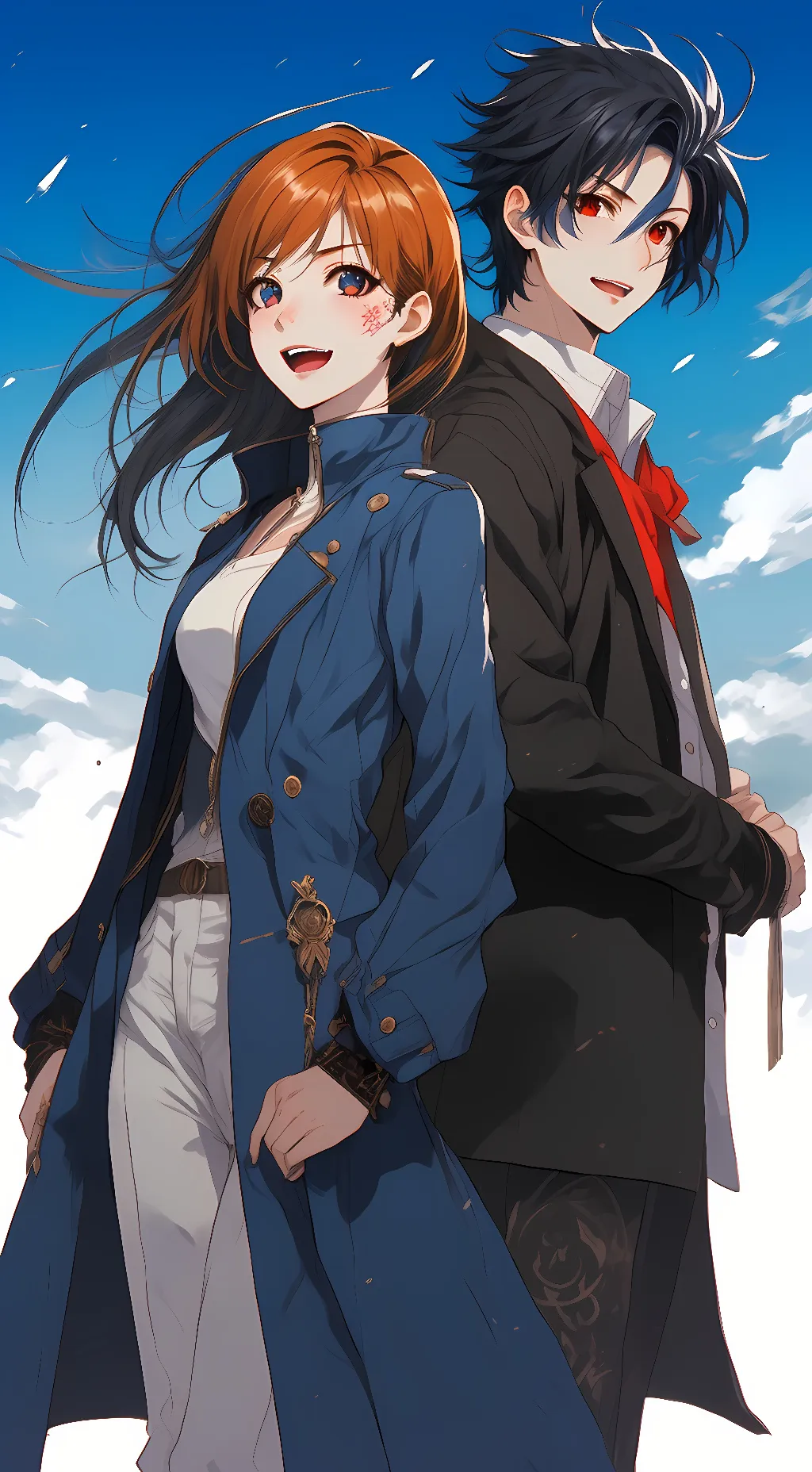 ai character: Freye and Knox background