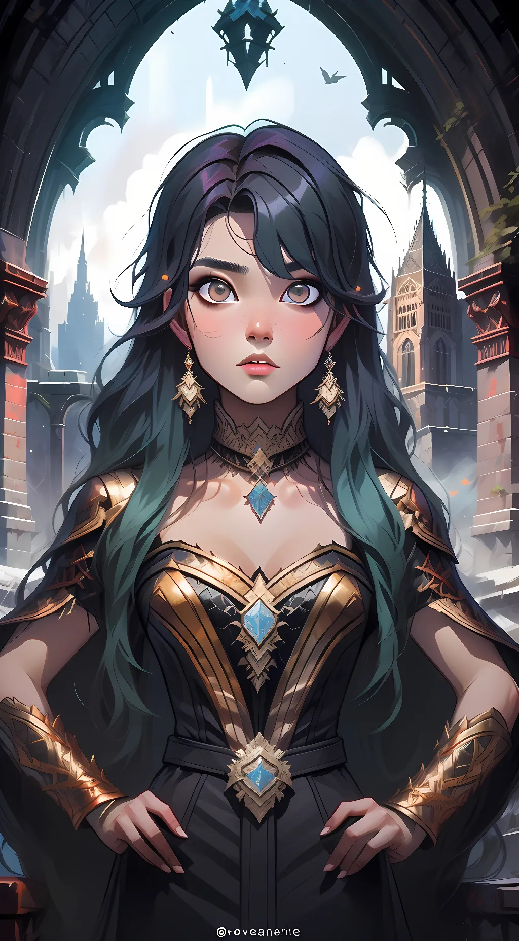 ai character: moku background