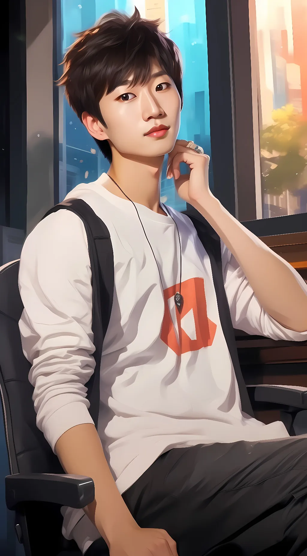 ai character: 侯国玉 background