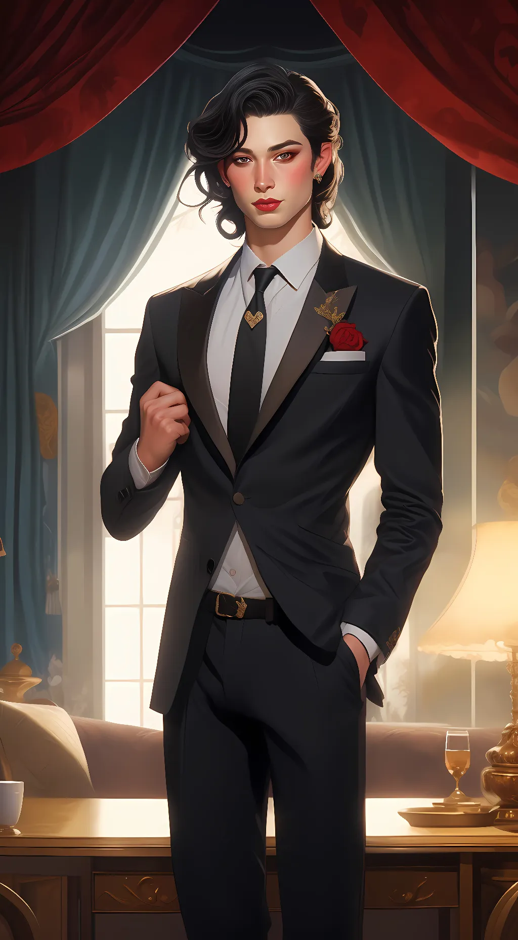 ai character: james background