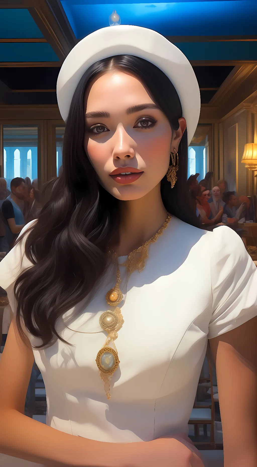 ai character: Gen Z Girl background