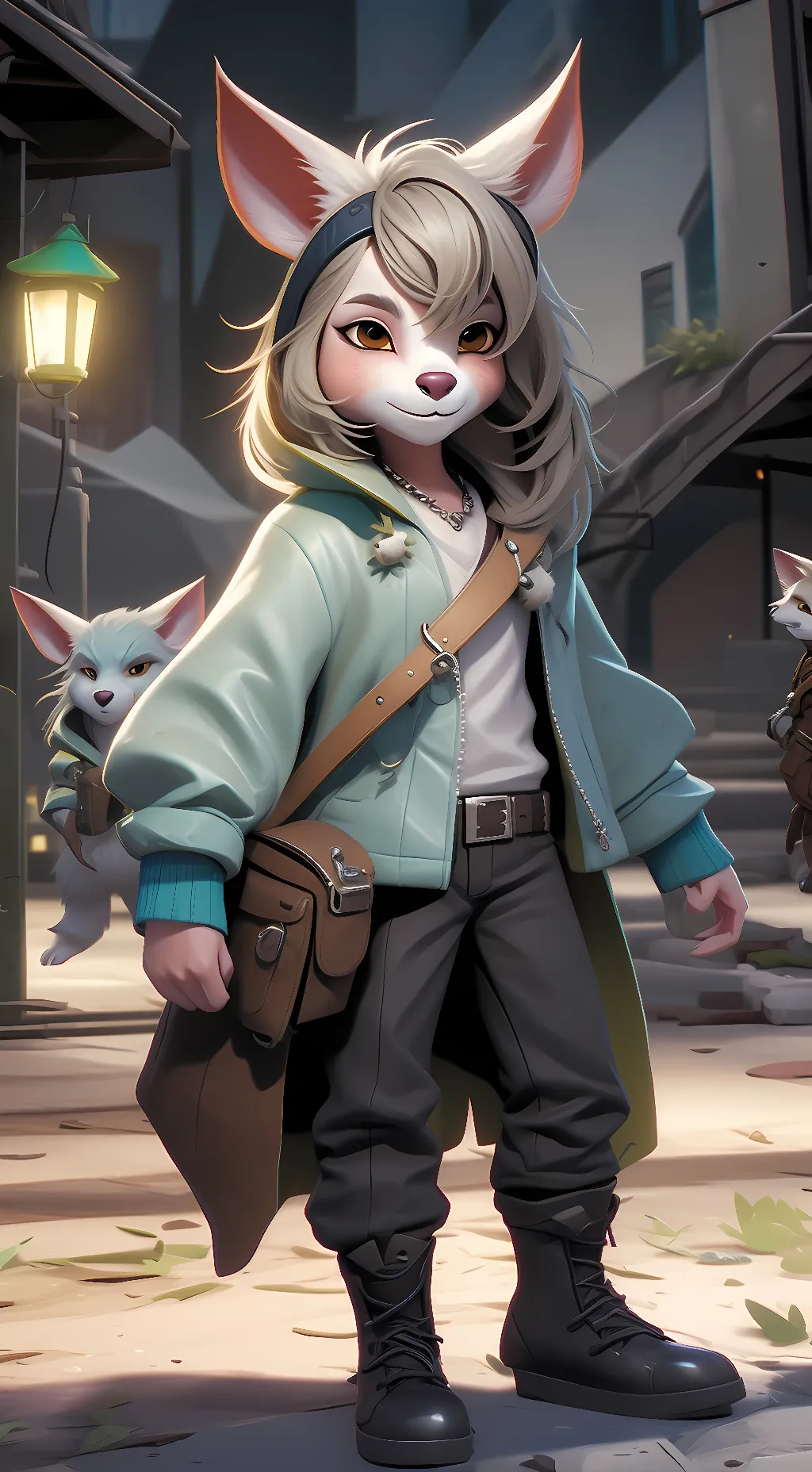 ai character: Furry Infection background