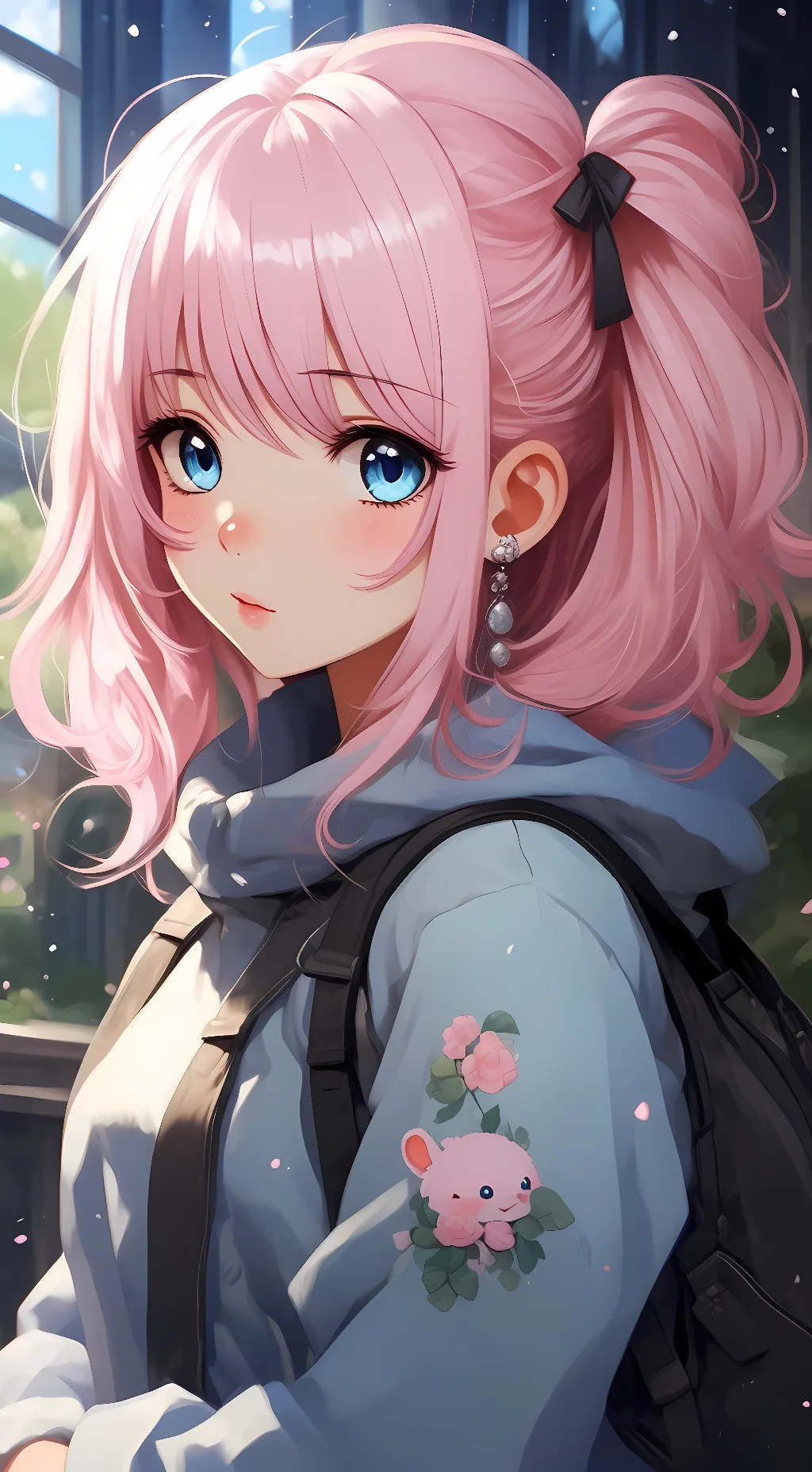 ai character: Kura background