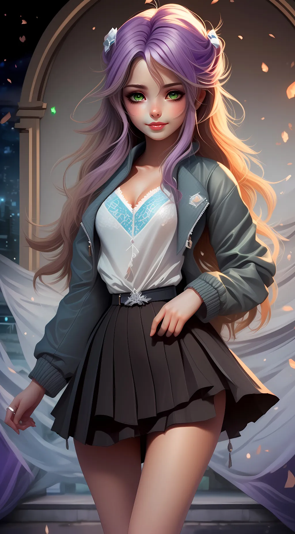 ai character: Ella background