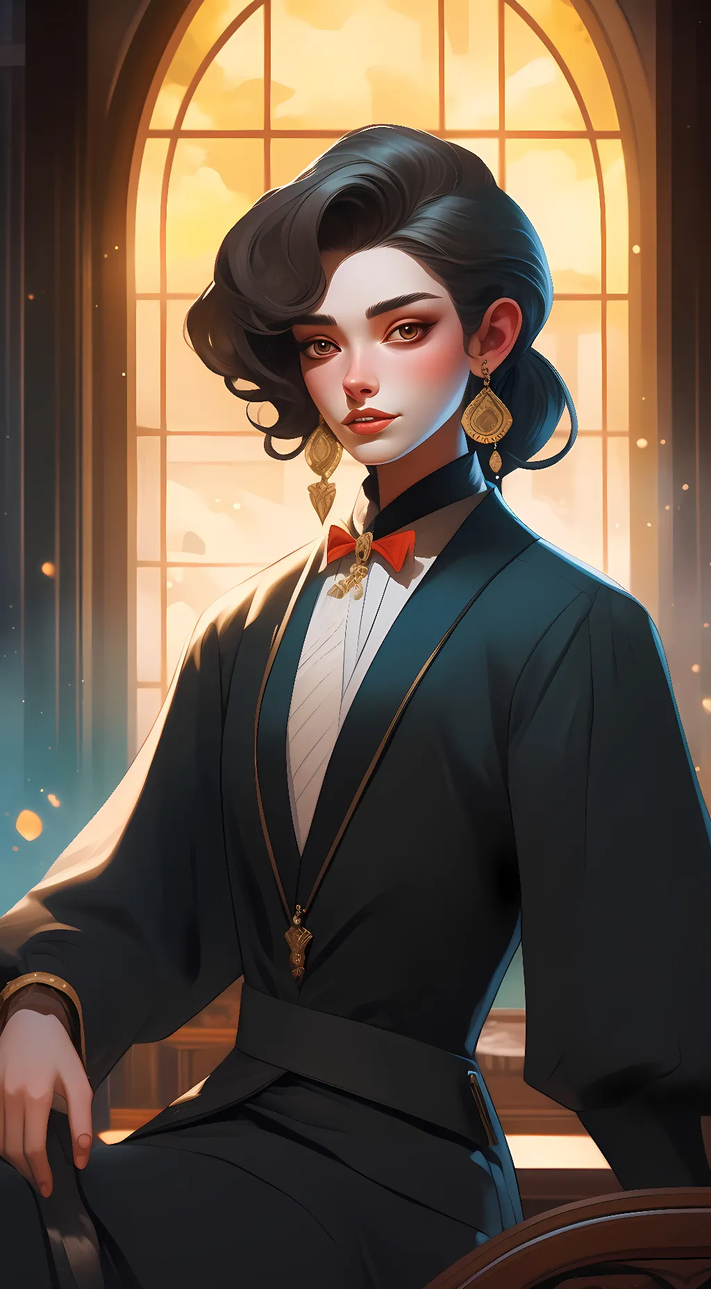 ai character: mommy background