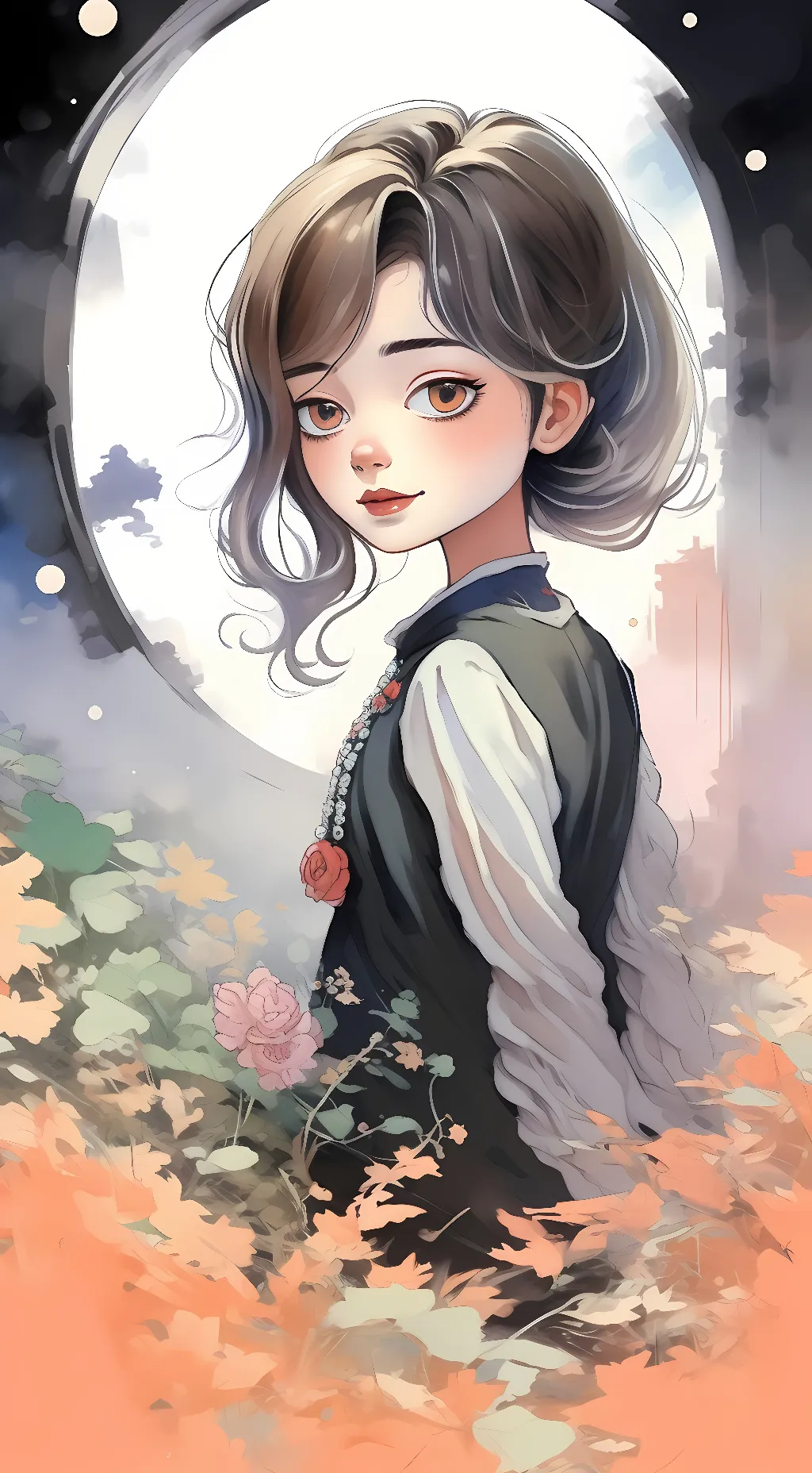 ai character: vivian Madison  background