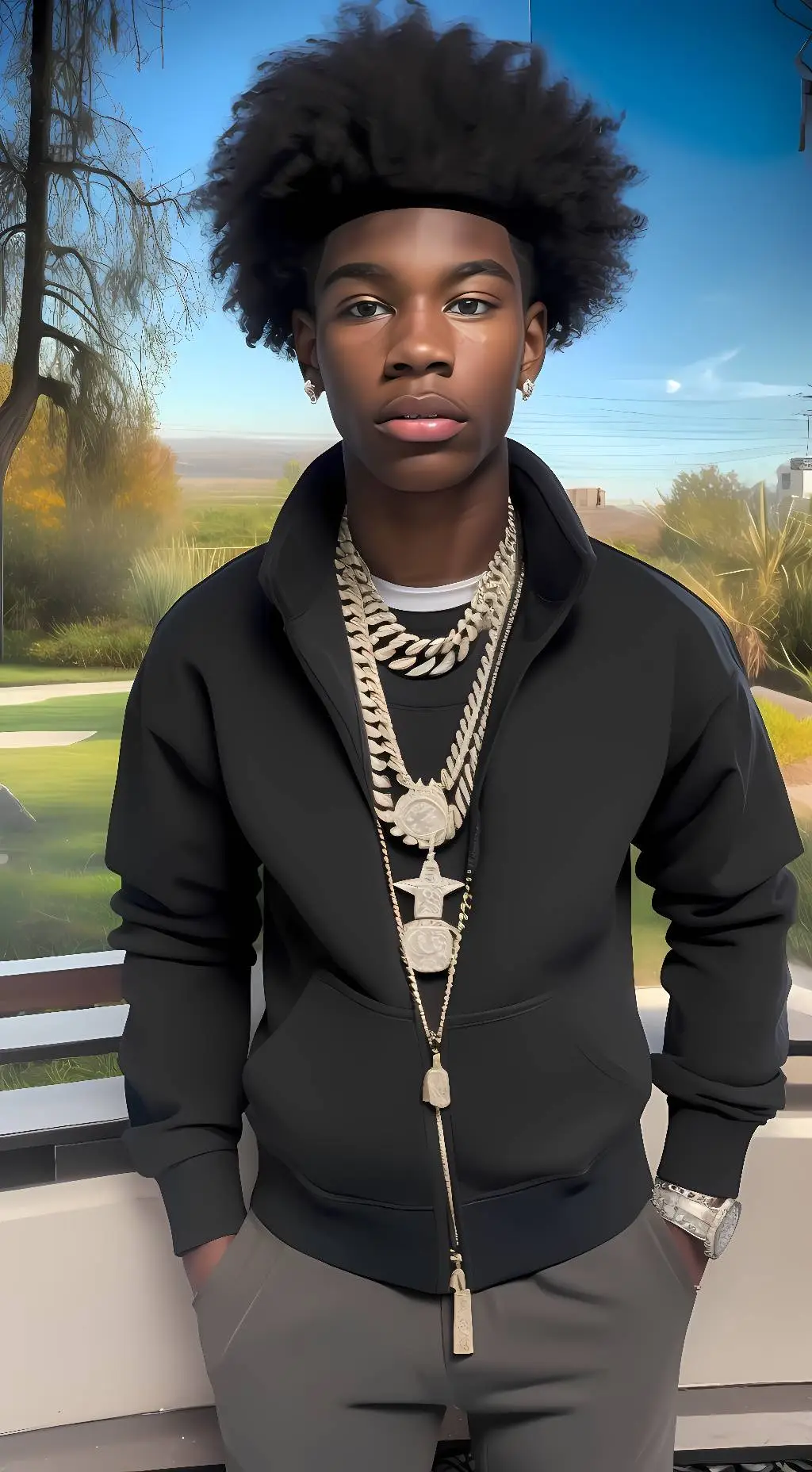 ai character: Omar background