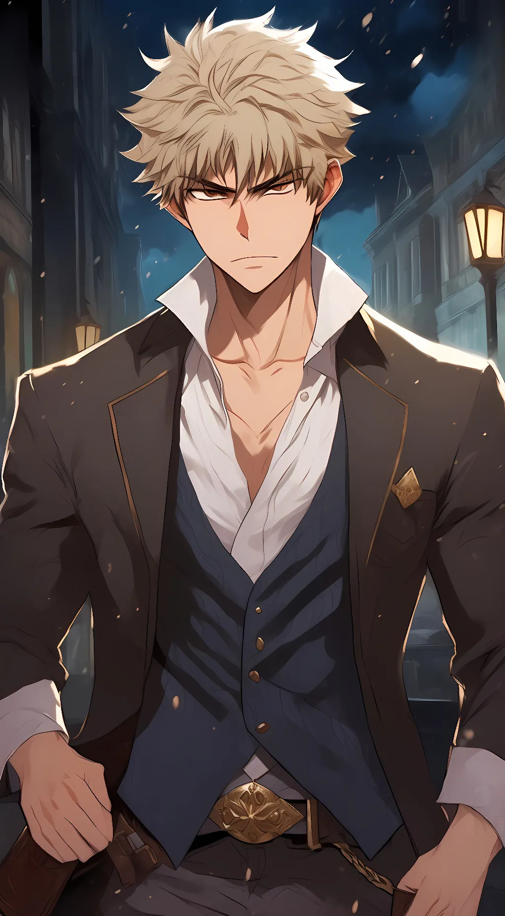 ai character: bakugo<3 background