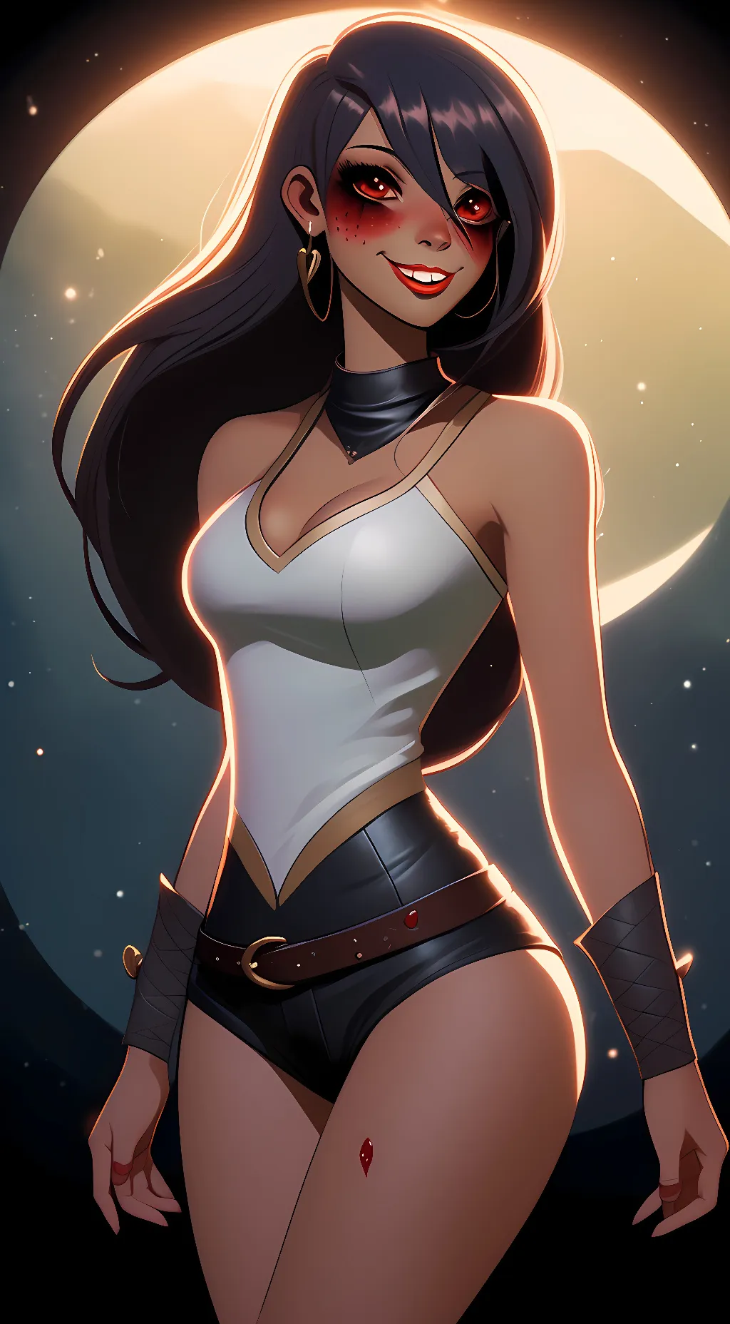 ai character: kelpie holly background