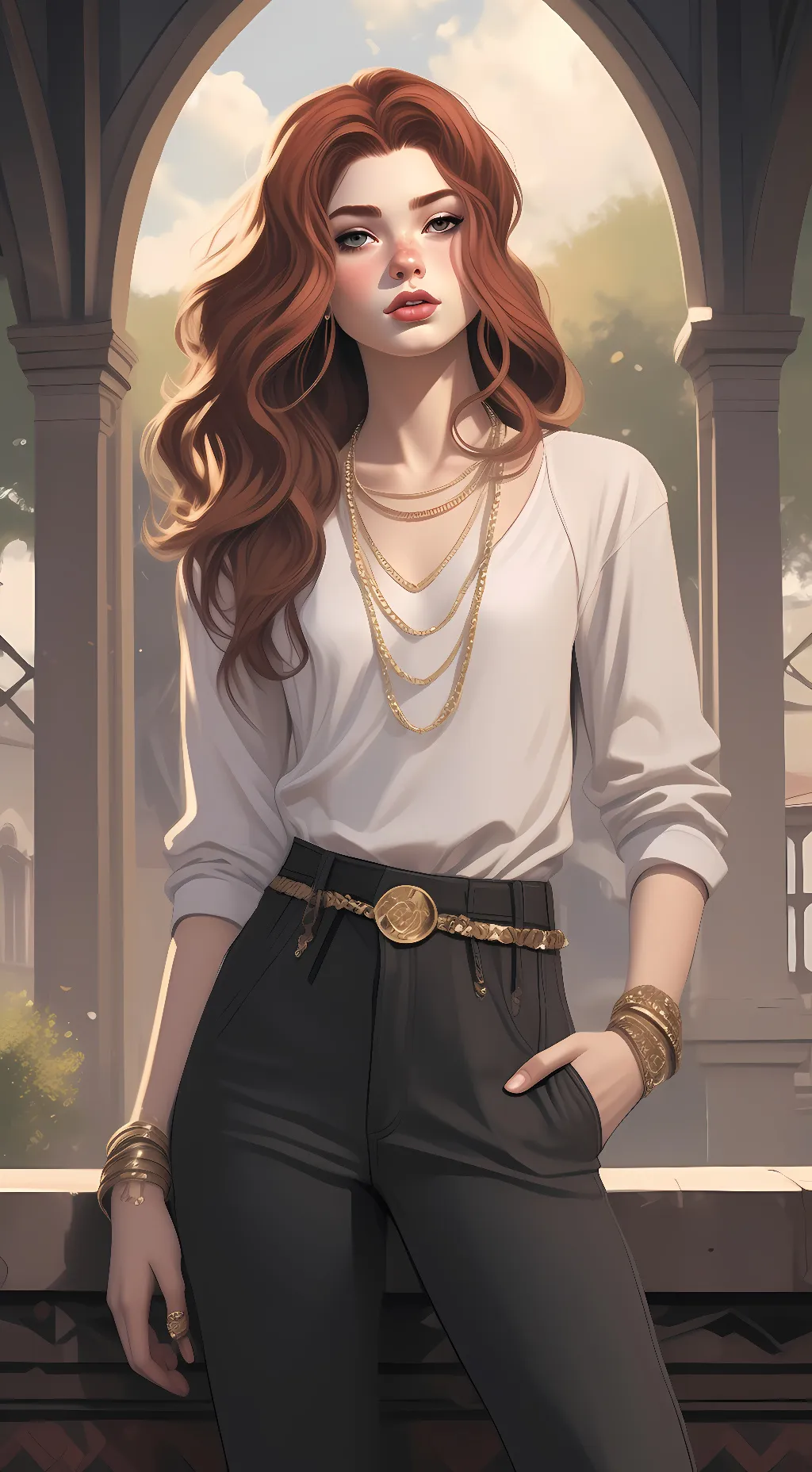 ai character: Roxanne background