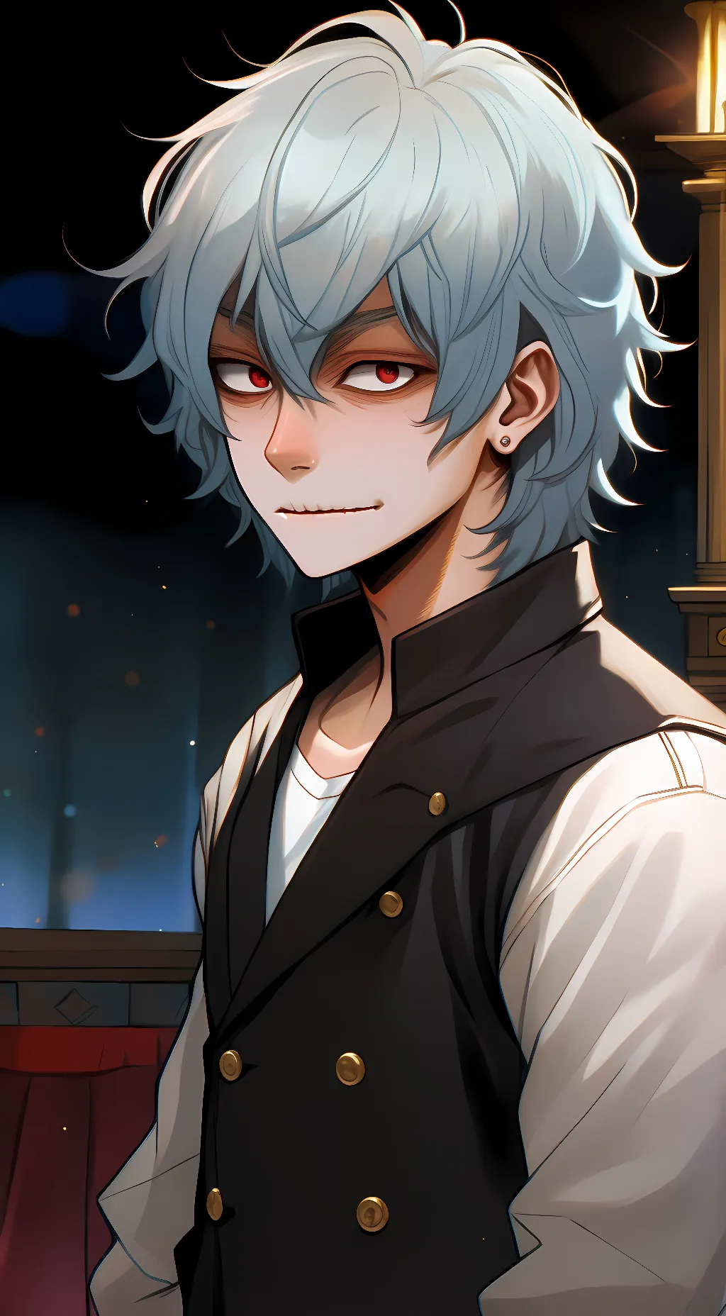 ai character: Shigaraki and Dabi background