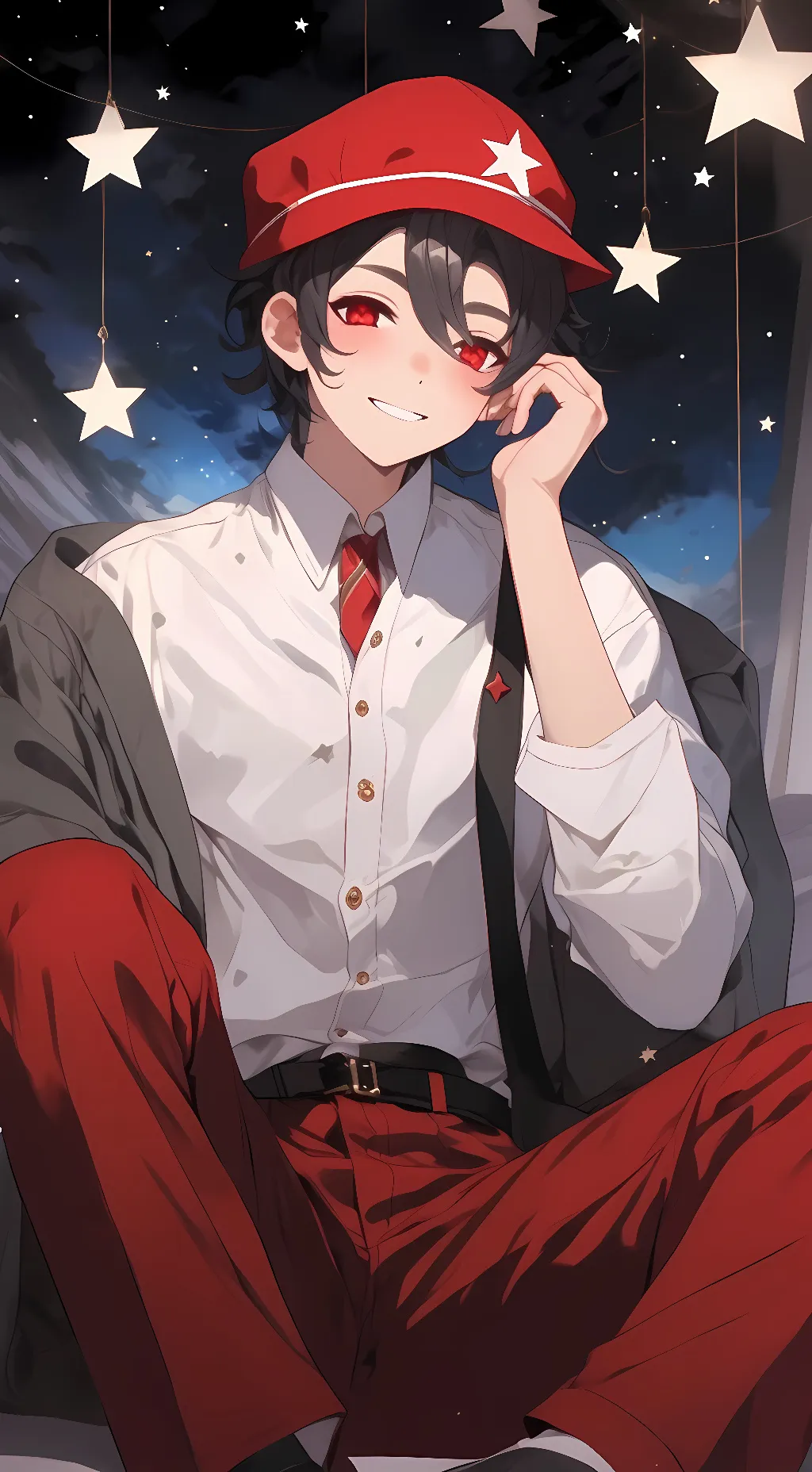 ai character: Bloodmoon background