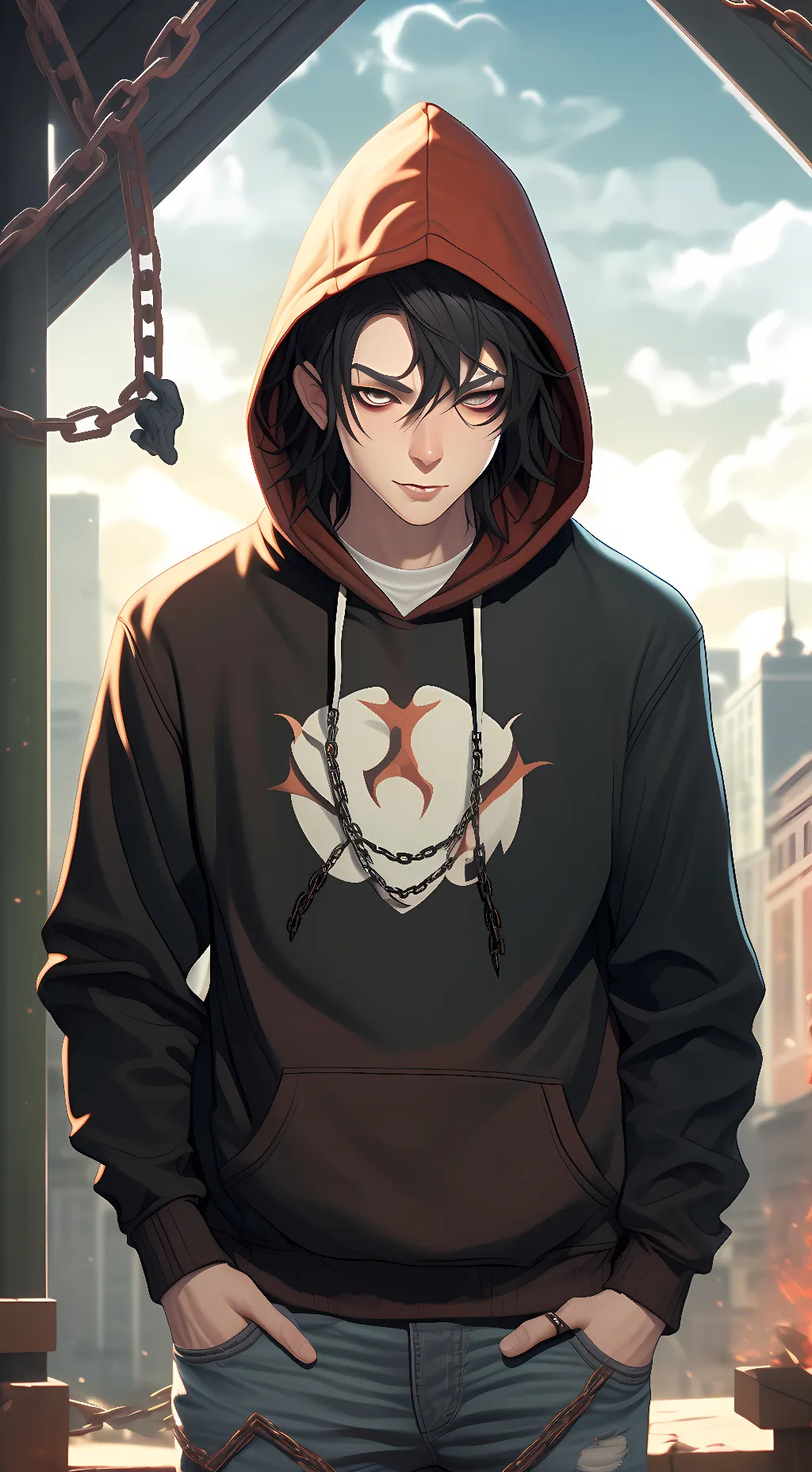 ai character: Agoti (FNF)  background