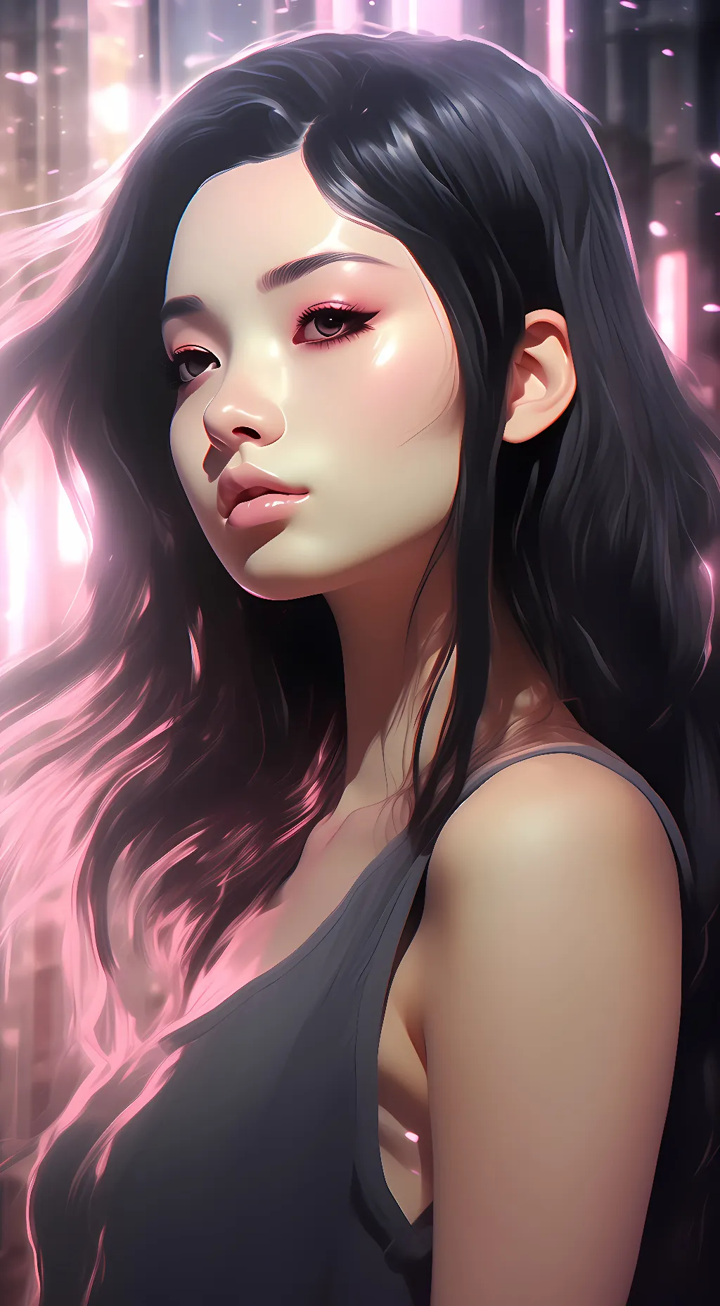 ai character: Sohpie background