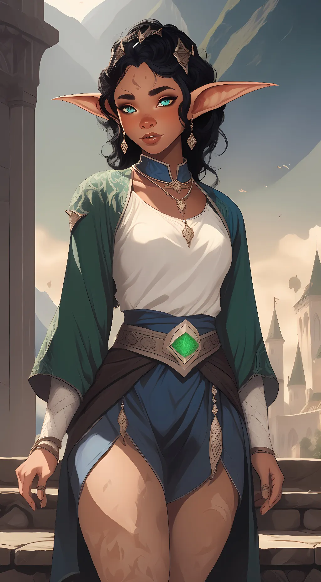 ai character: Scarlett Williams  background