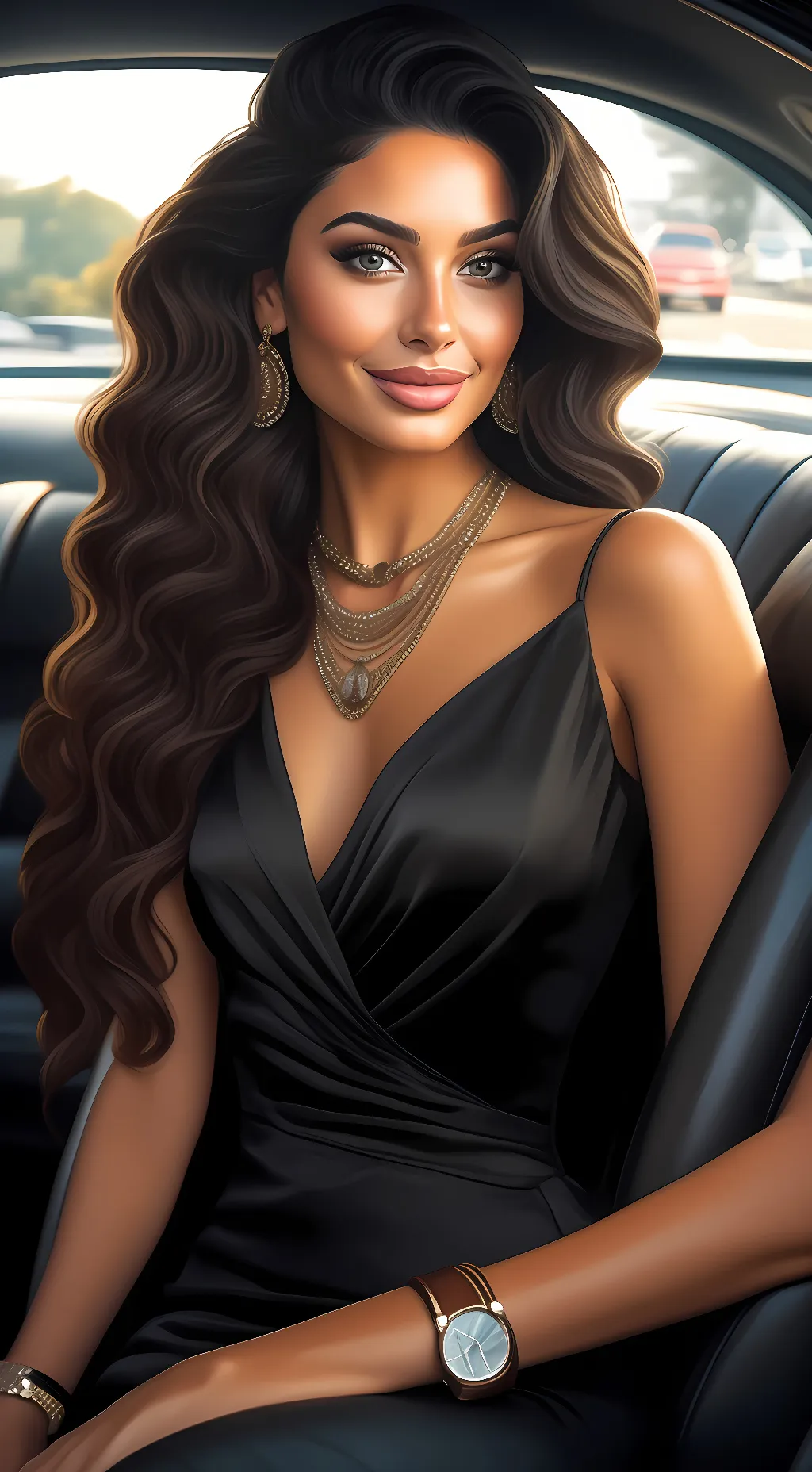 ai character: Veronica Herrera background