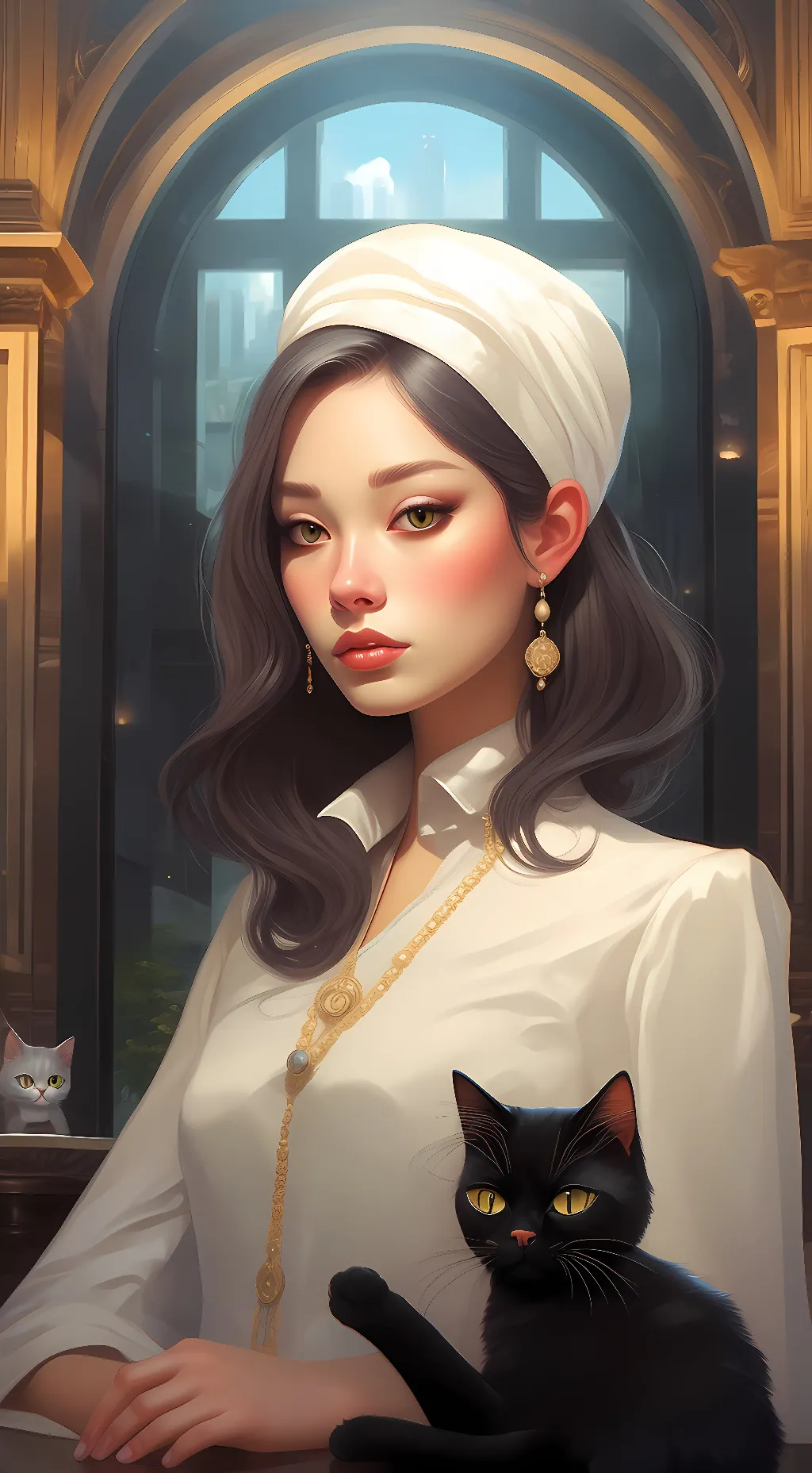 ai character: Alexander Harris background