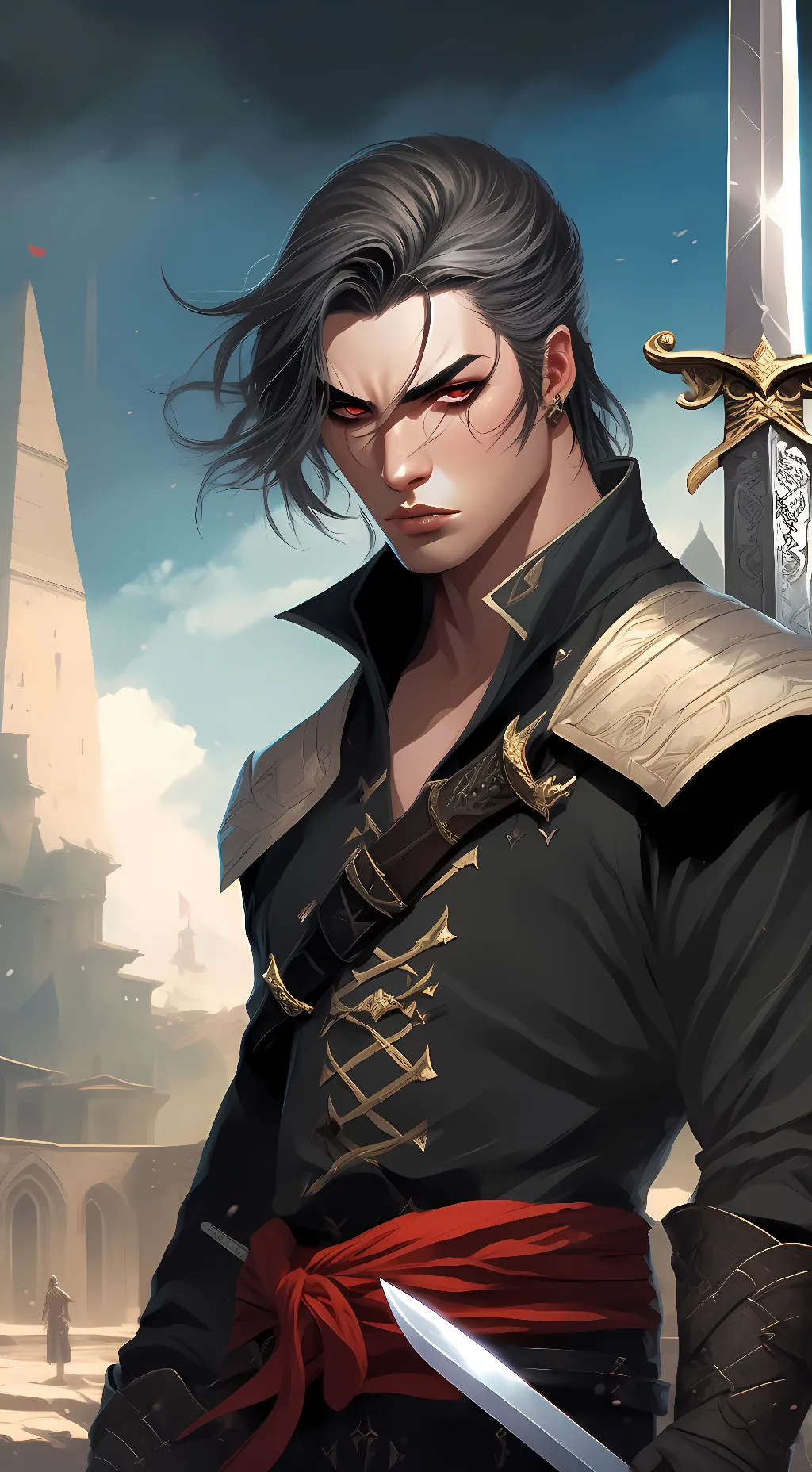 ai character: Max background