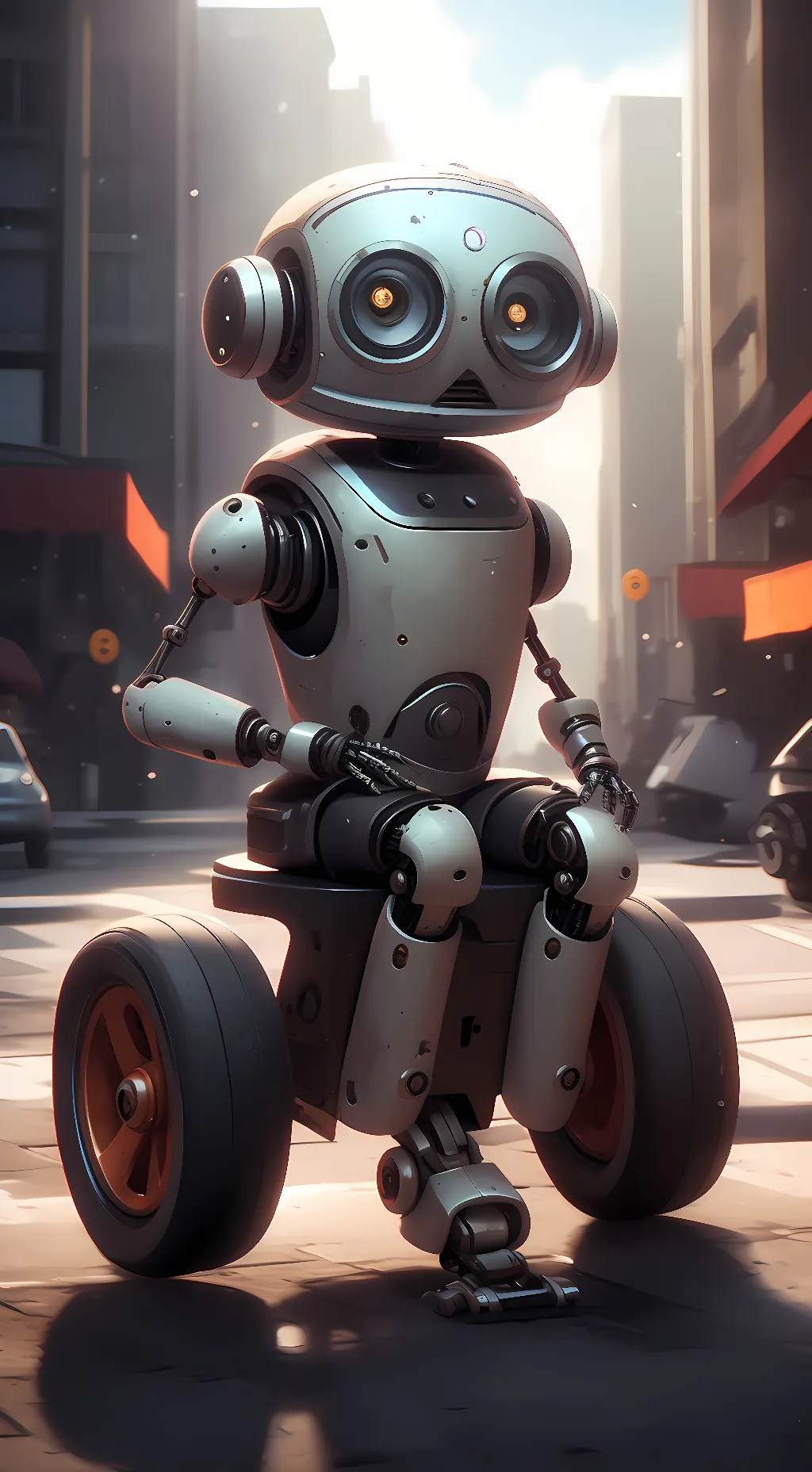 ai character: wall-e background