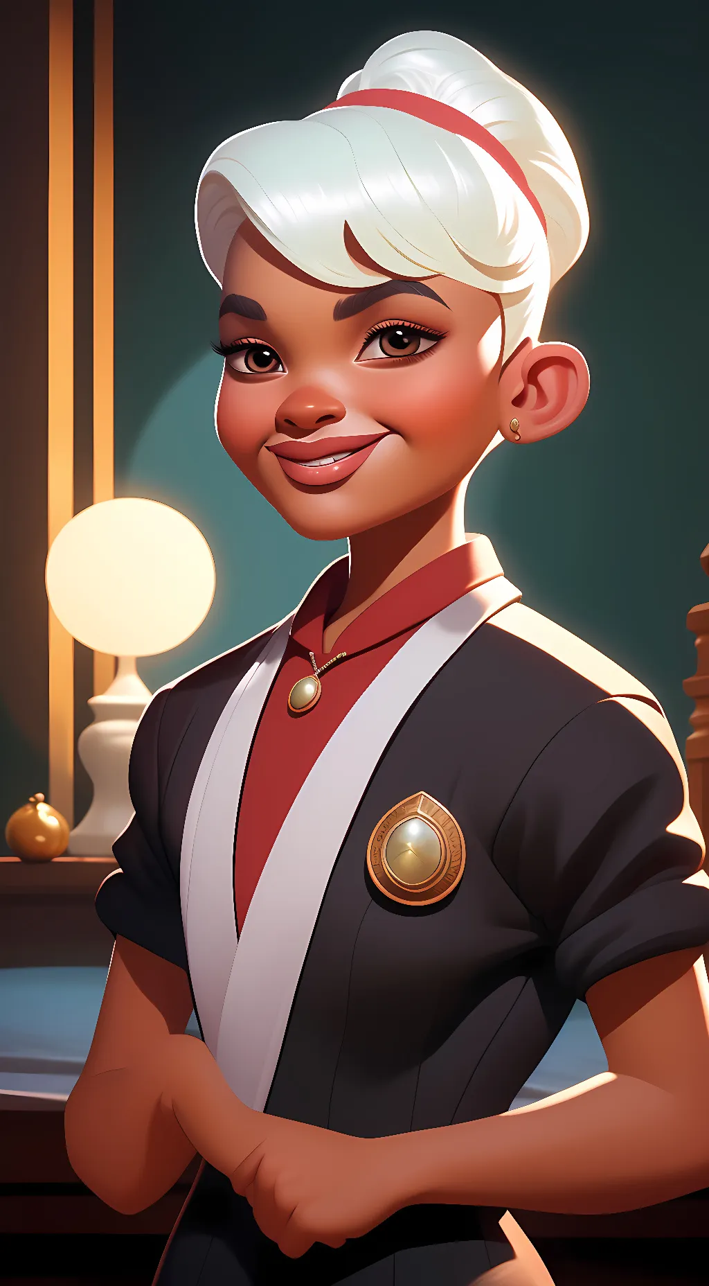 ai character: Starburst  background