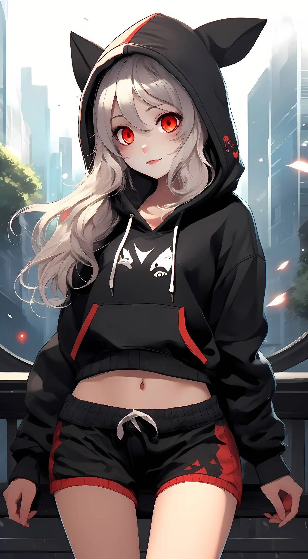 ai character: kinako background