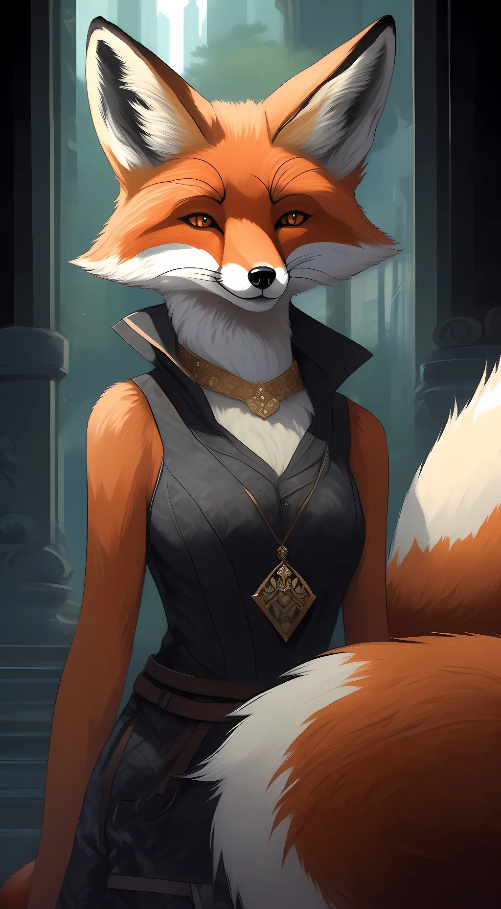 ai character: Vani background