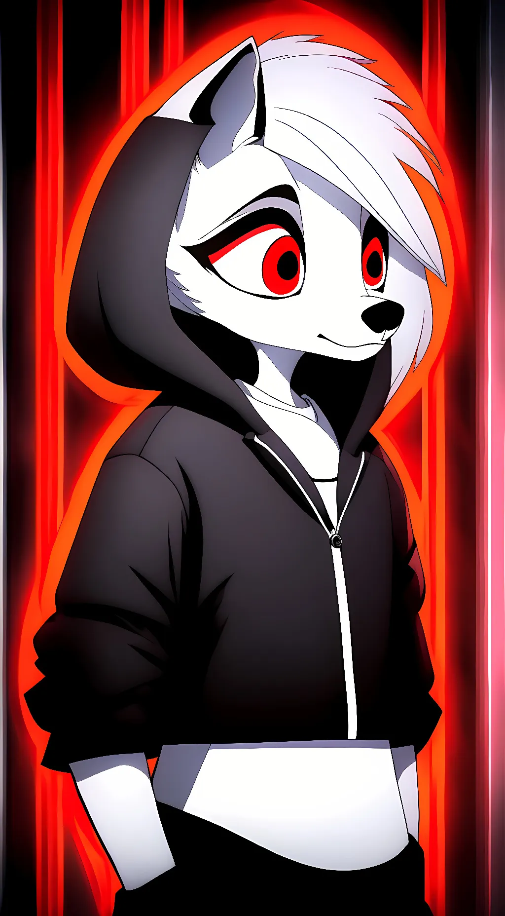 ai character: Loona background