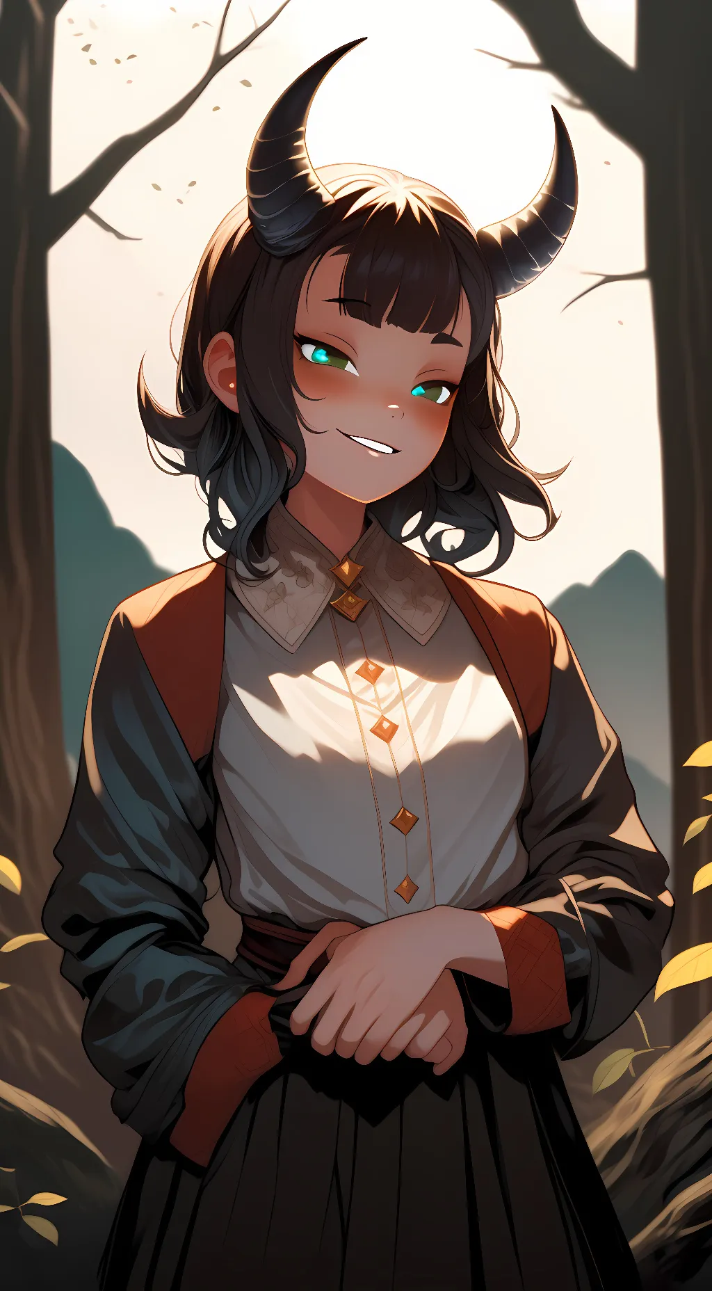 ai character: Meru background