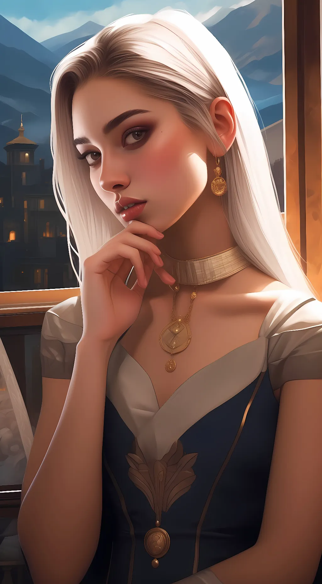 ai character: Julie Stone background