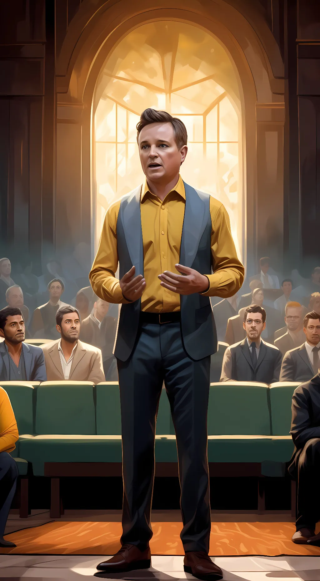 ai character: Dr. Cox background