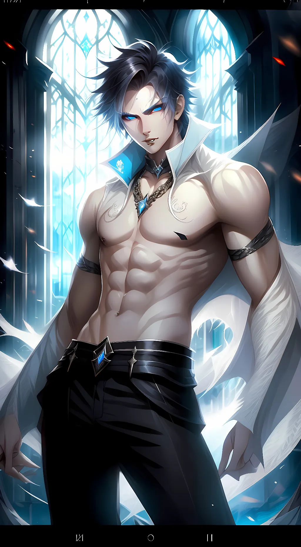 ai character: Virus  background