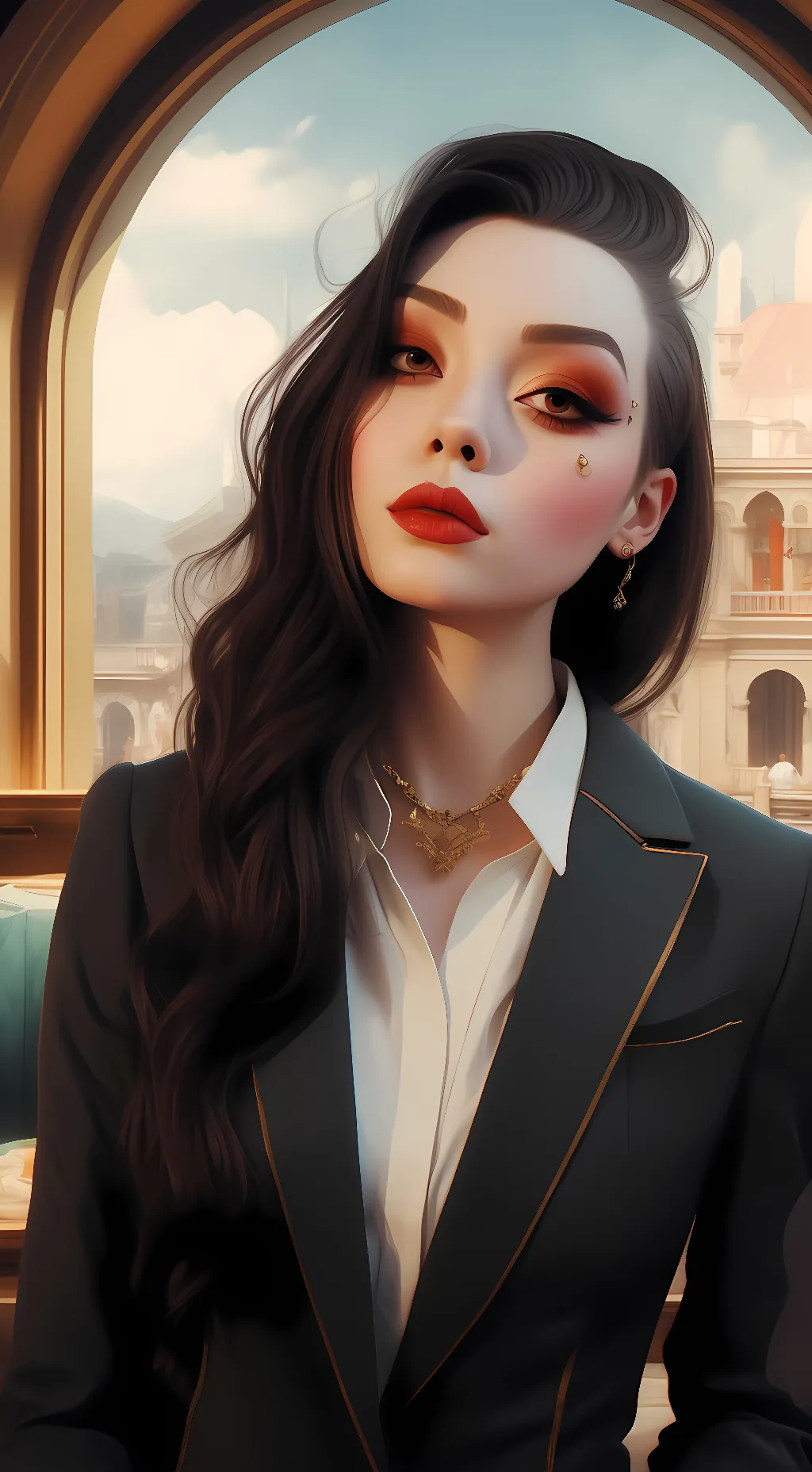 ai character: Ella Thompson background