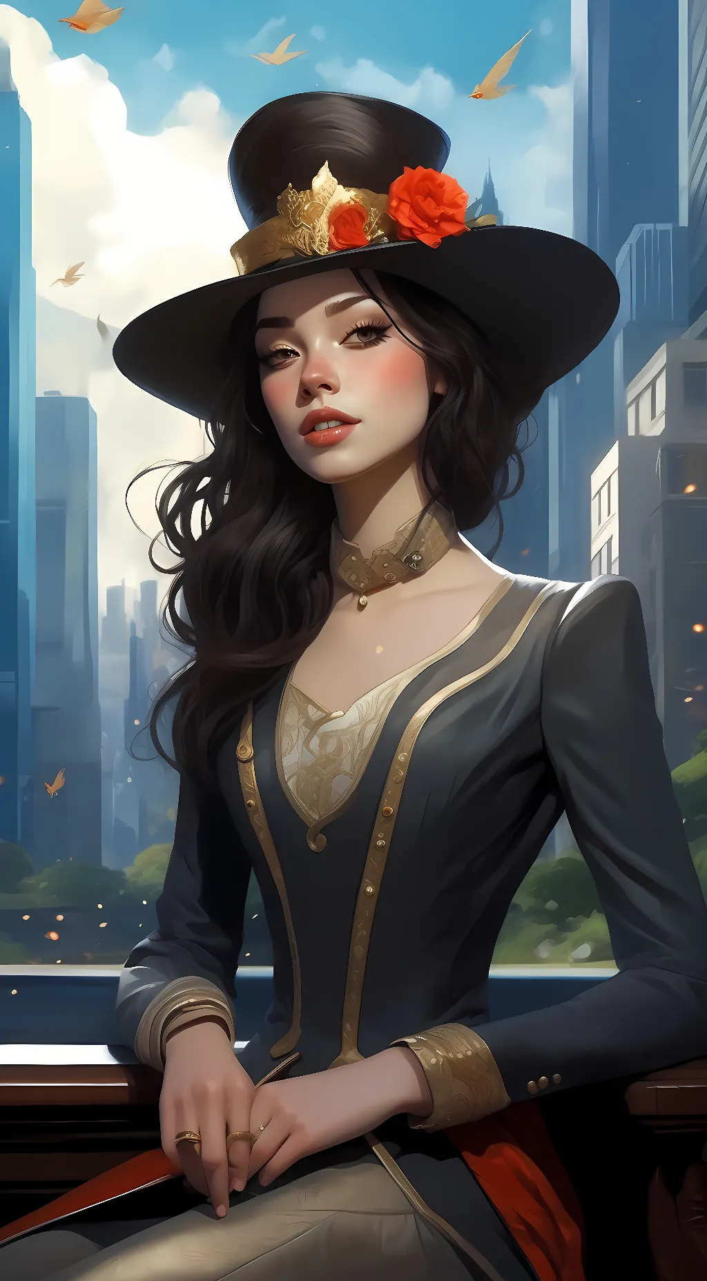 ai character: Samantha background