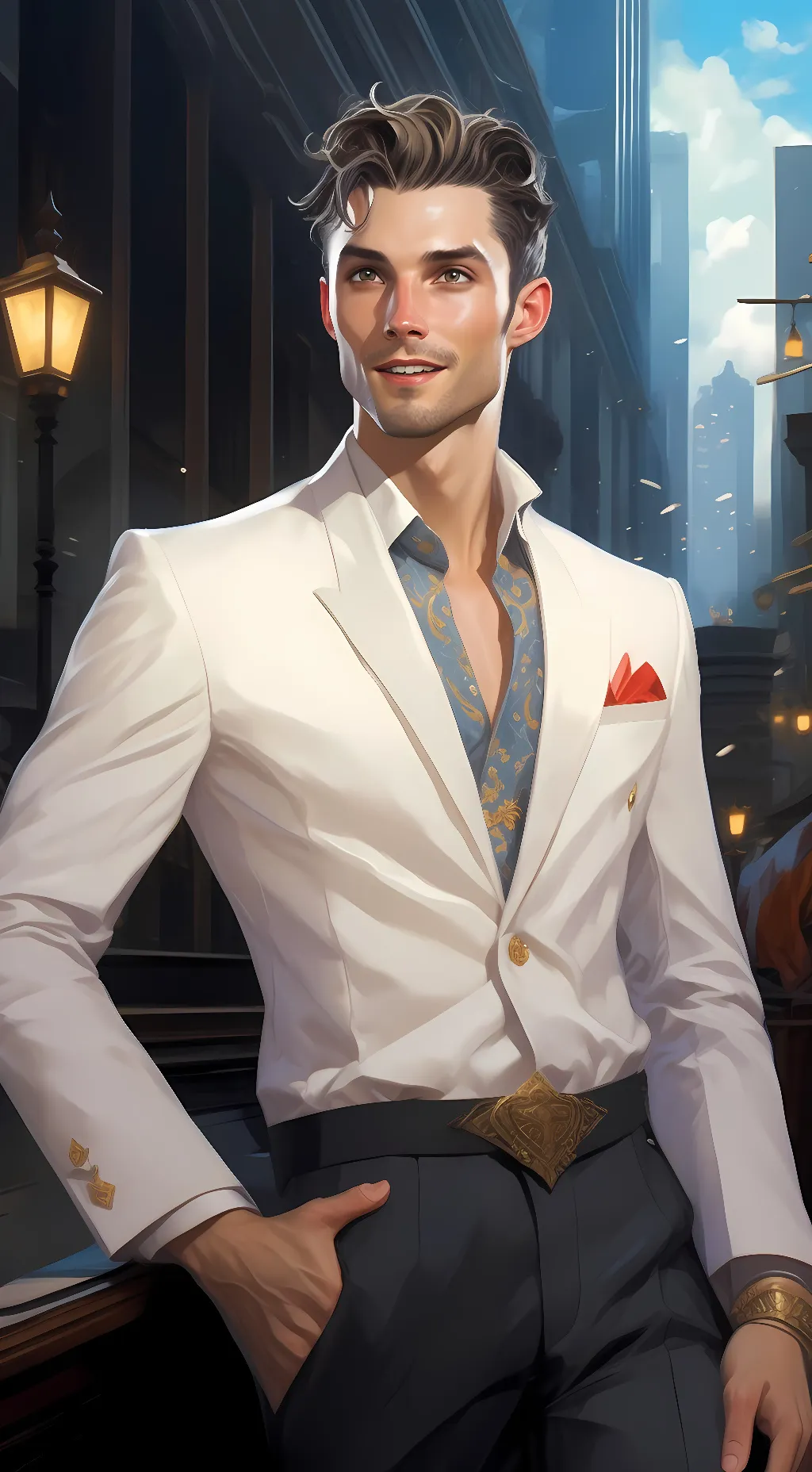 ai character: Cristiano Ronaldo background